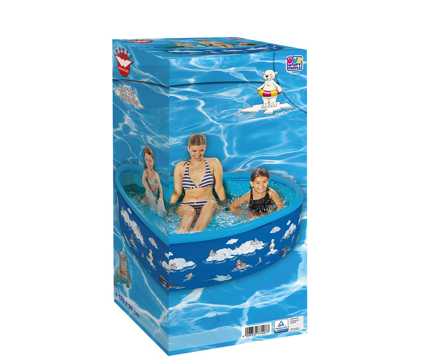 Wehncke Arctic Friends Fix-Planschbecken - Bild 1