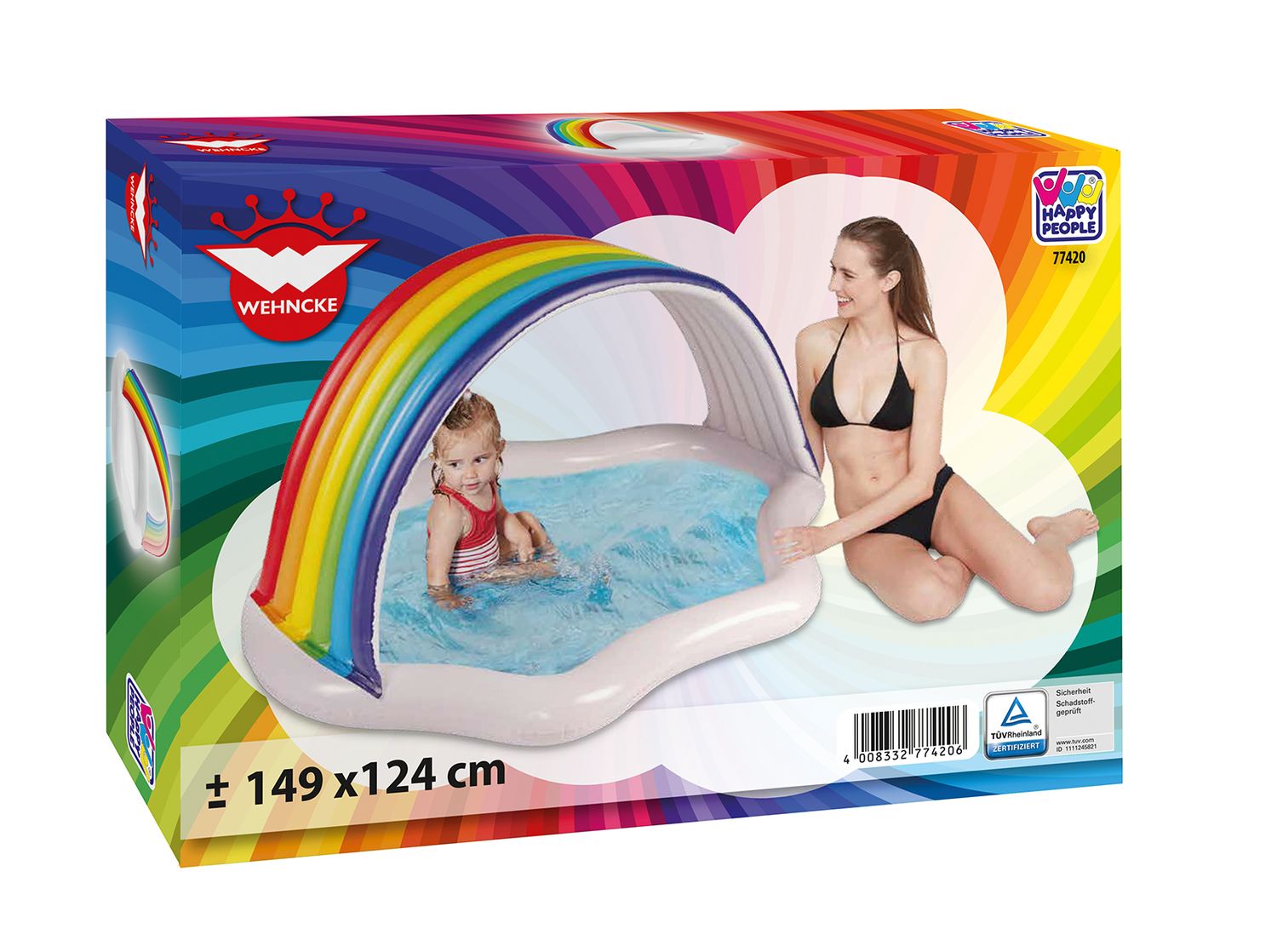 Wehncke Pool mit Sonnendach - Bild 1