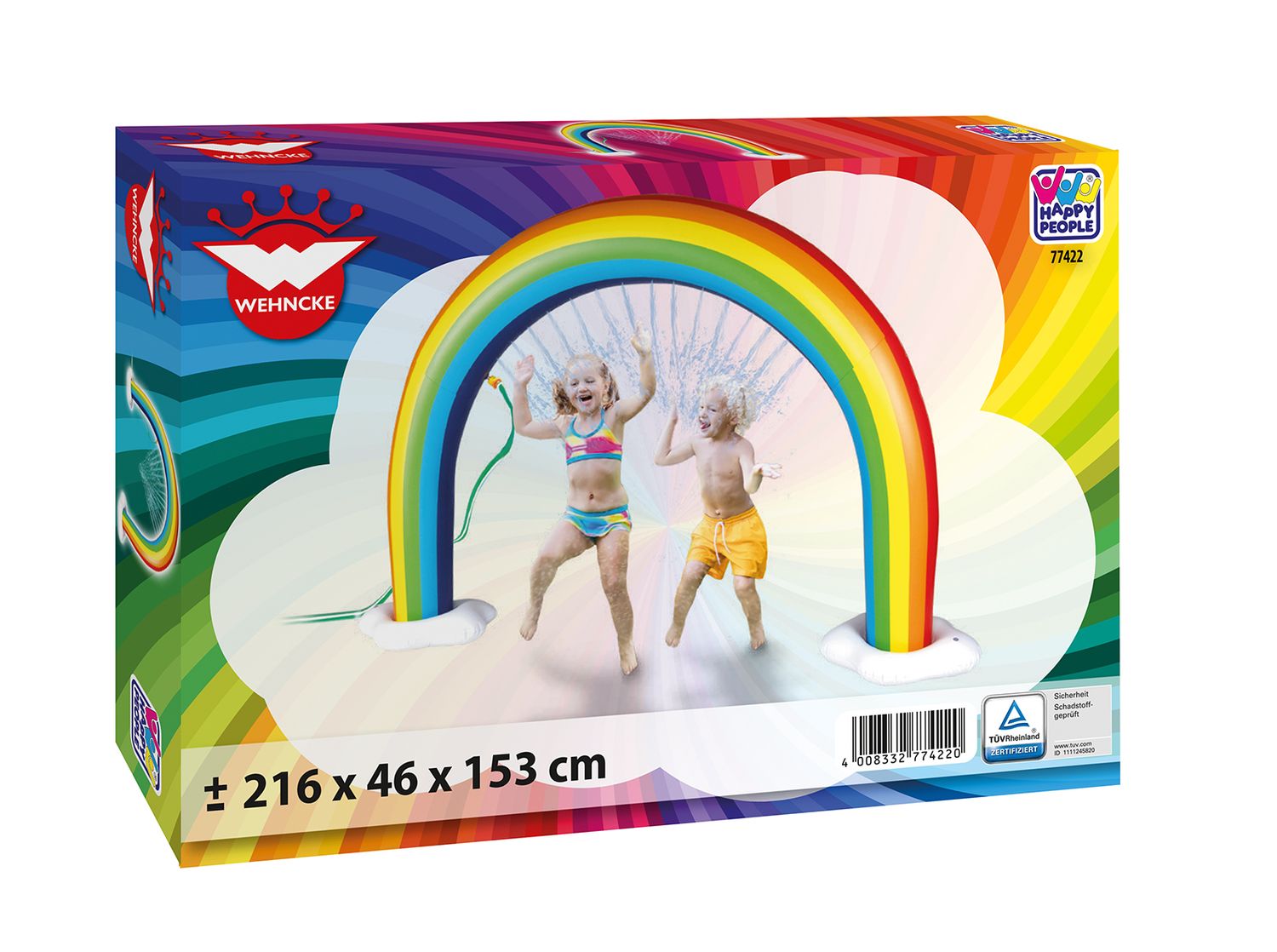 Wehncke Sprinkler Regenbogen mit Wolken - Bild 1