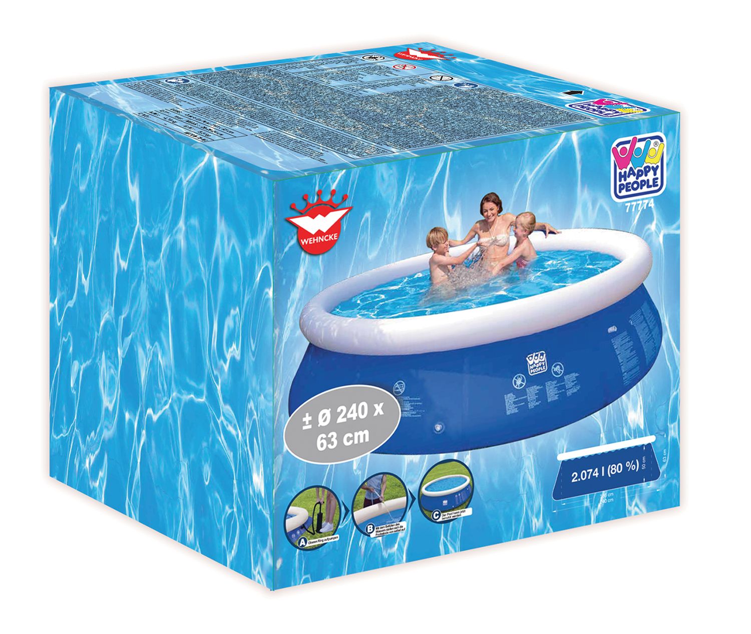 Wehncke Quick Up Pool - Bild 1