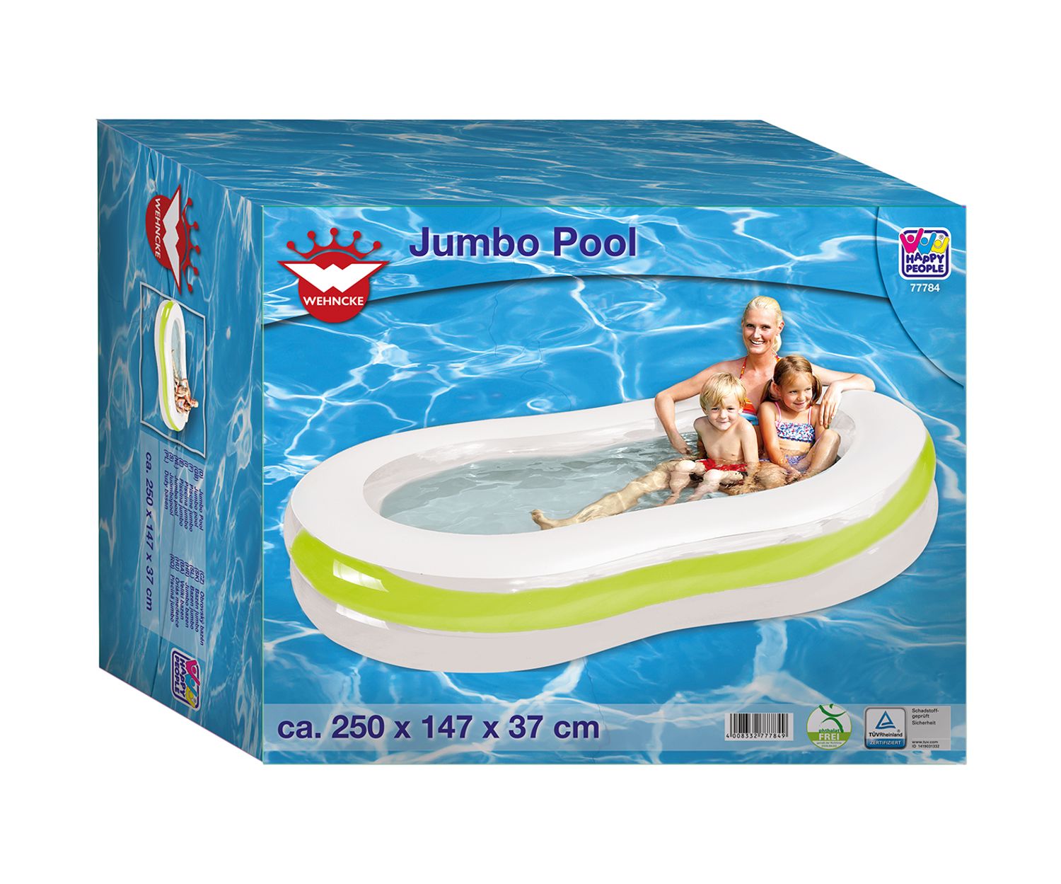Wehncke Jumbo-Pool 8-f&ouml;rmig - Bild 1