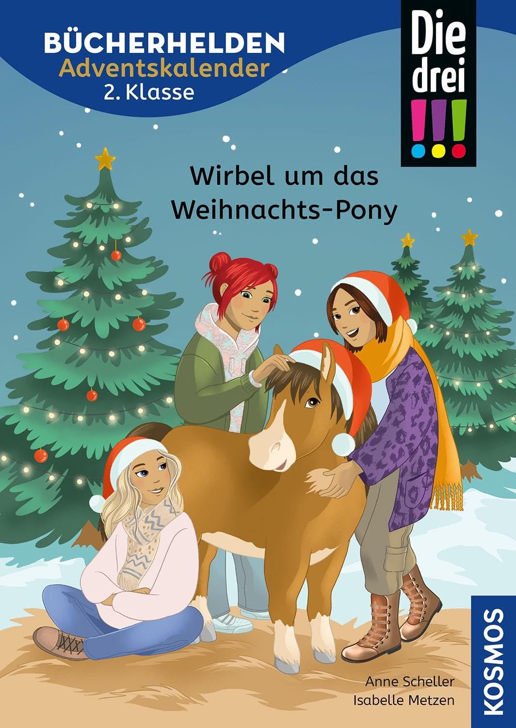 Kosmos Die drei !!! Wirbel um das Weihnachts-Pony Adventskalender - Bild 1