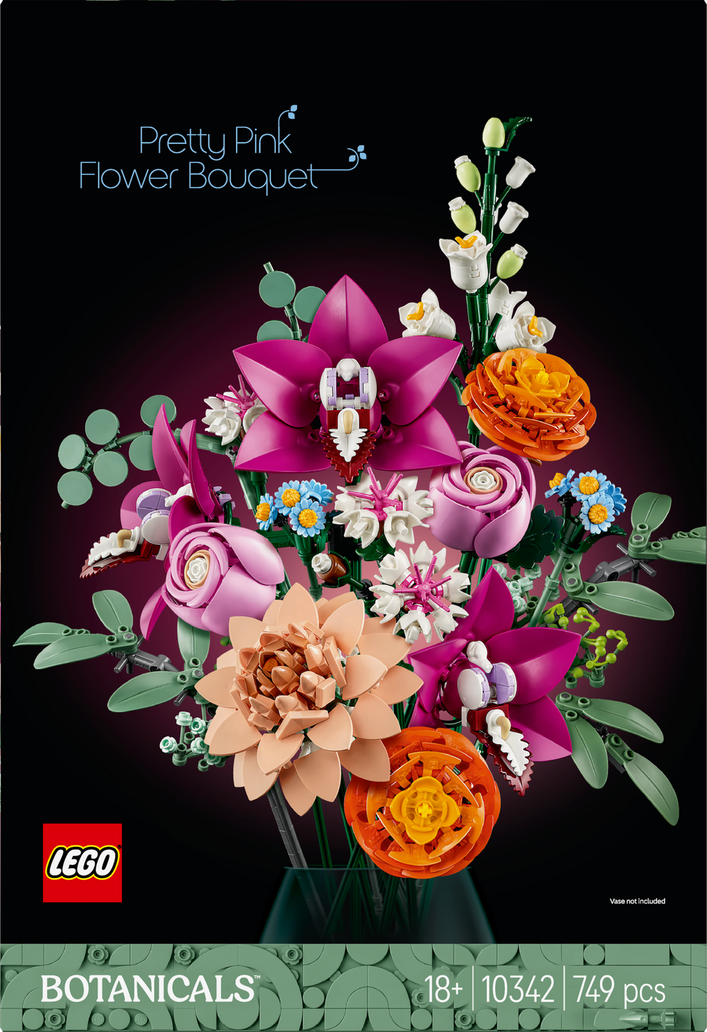 LEGO&reg; Sch&ouml;ner Rosafarbener Blumenstrau&szlig; - Bild 1