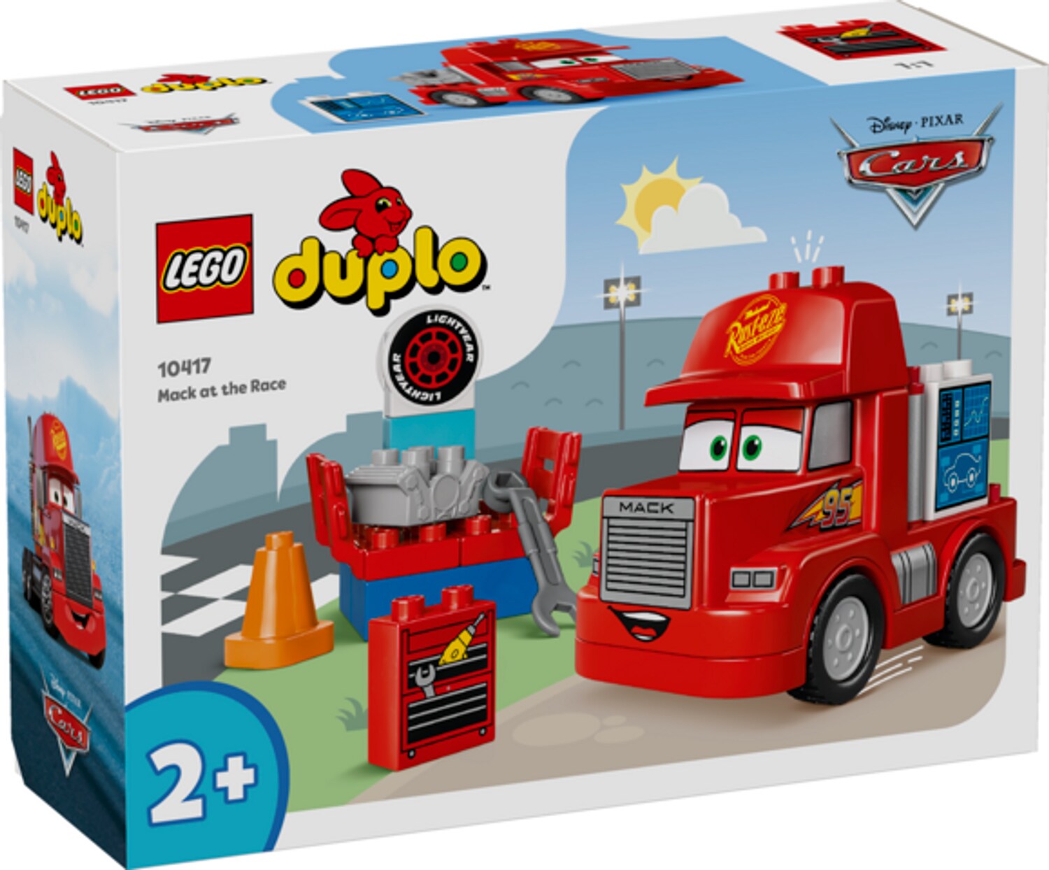 Duplo DUPLO Mack beim Rennen