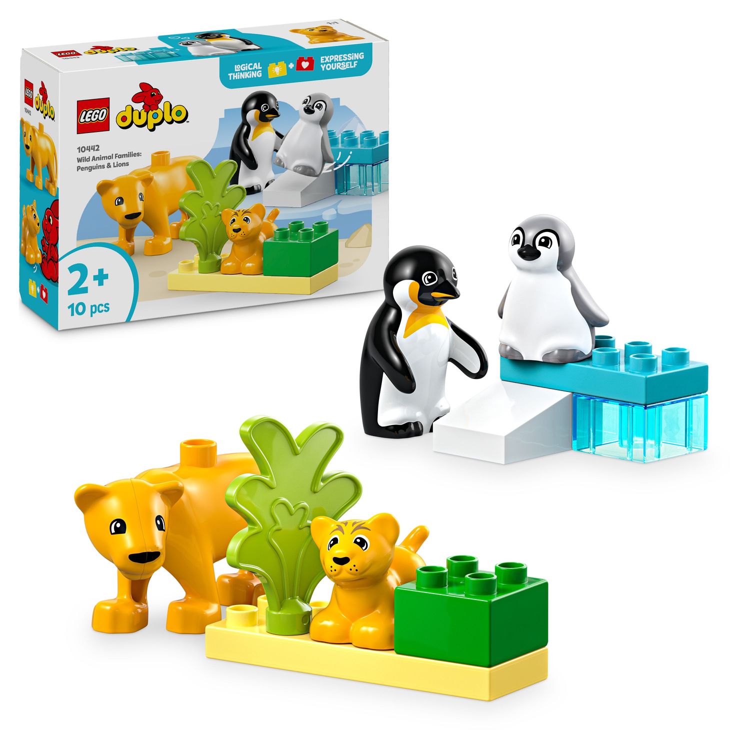 LEGO&reg; Wildtier-Familien: Pinguine und L&ouml;wen 