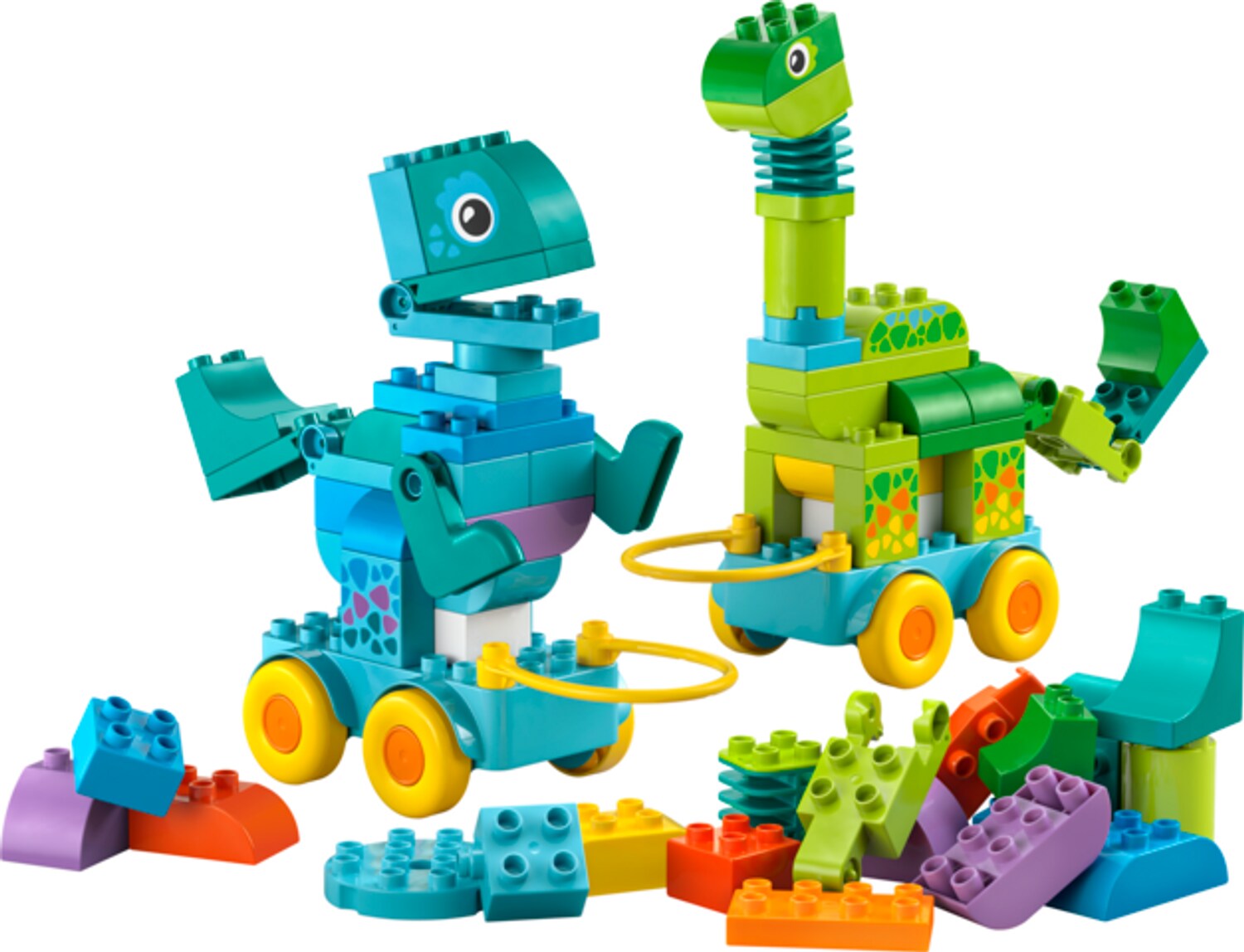 Duplo&reg; DUPLO&reg; Dinos auf R&auml;dern 3-in-1-Set - Bild 1