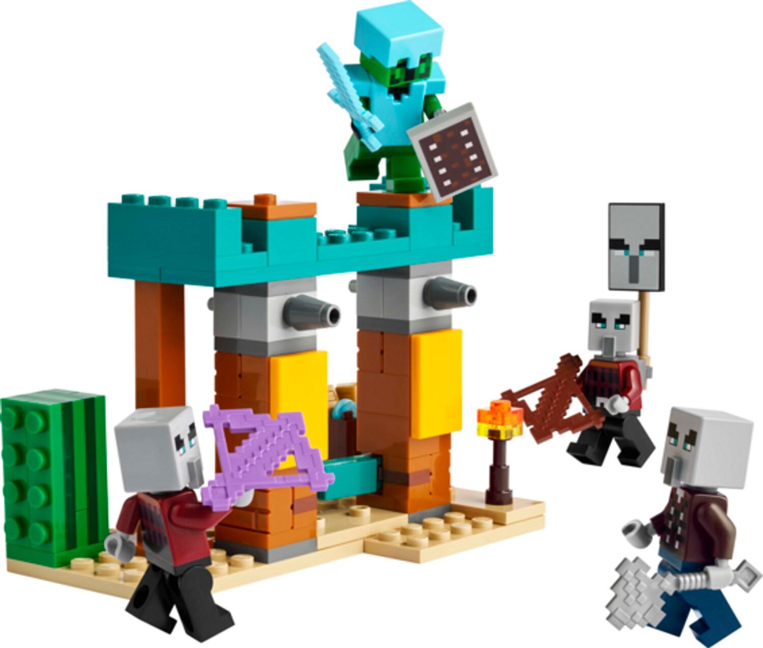 LEGO® Minecraft™ Die Illager-Wüstenpatrouille | 05702017815411