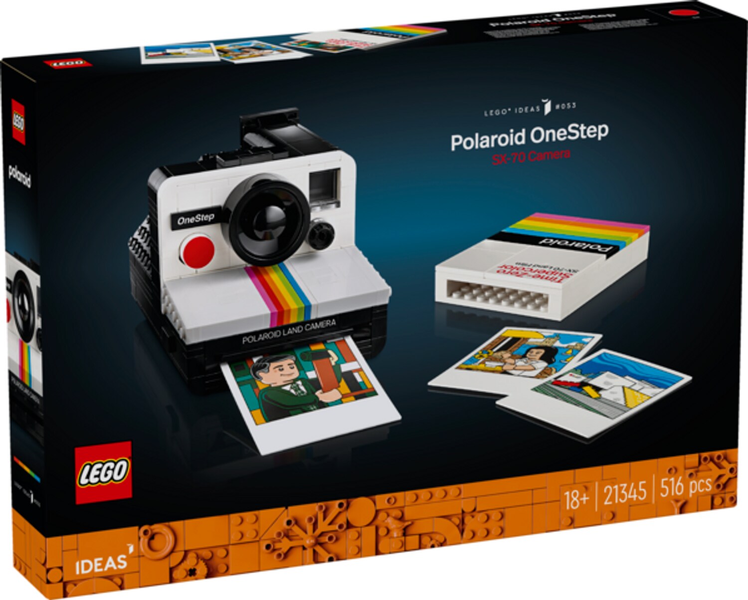 LEGO&reg; Ideas Polaroid OneStep SX-70 Sofortbildkamera - Bild 1