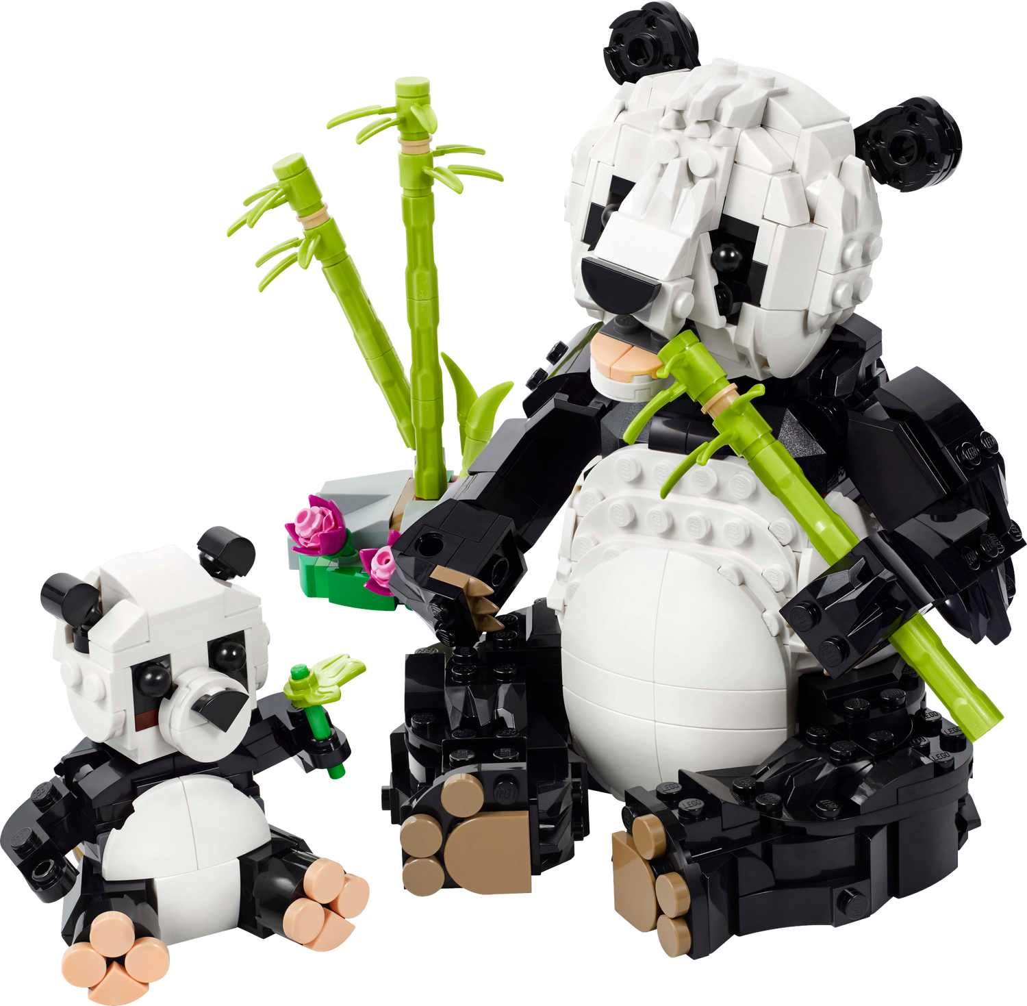 LEGO&reg; Wilde Tiere: Pandafamilie 