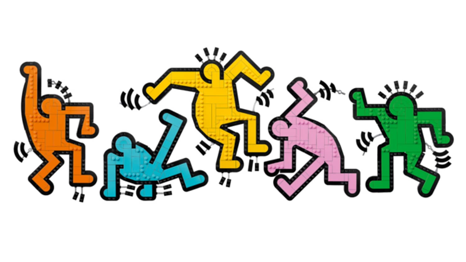 LEGO&reg; Keith Haring ? Tanzende Figuren - Bild 1