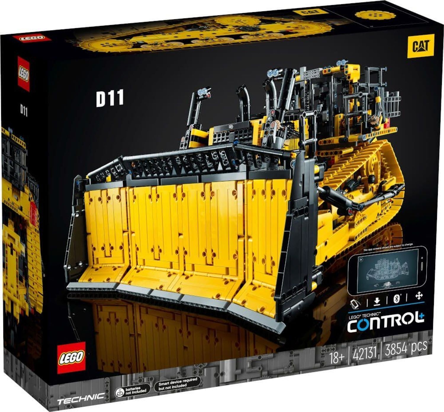 LEGO&reg; Technic Appgesteuerter Cat&reg; D11 Bulldozer - Bild 1