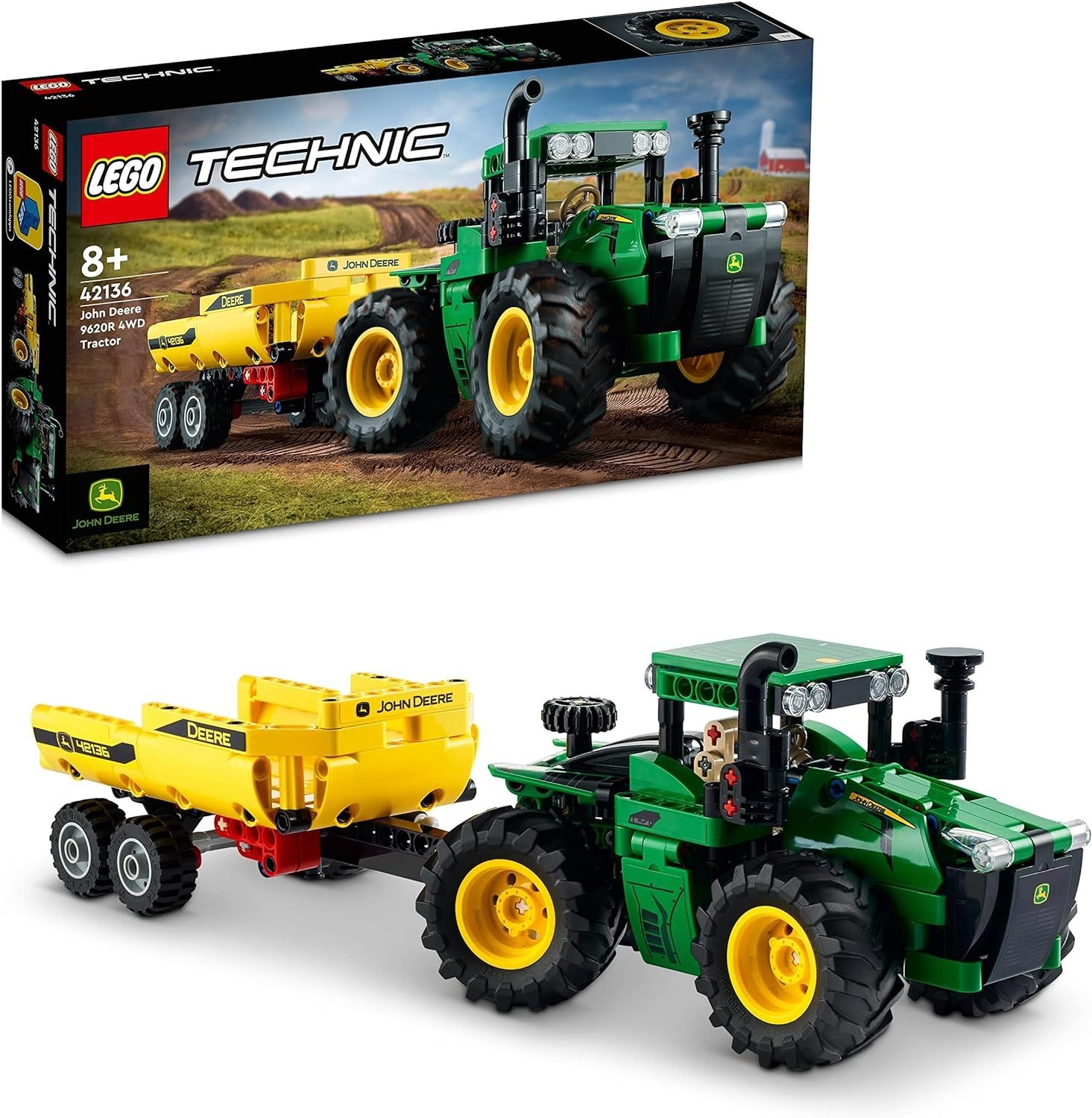 LEGO&reg; Technic John Deere 9620R 4WD Tractor - Bild 1