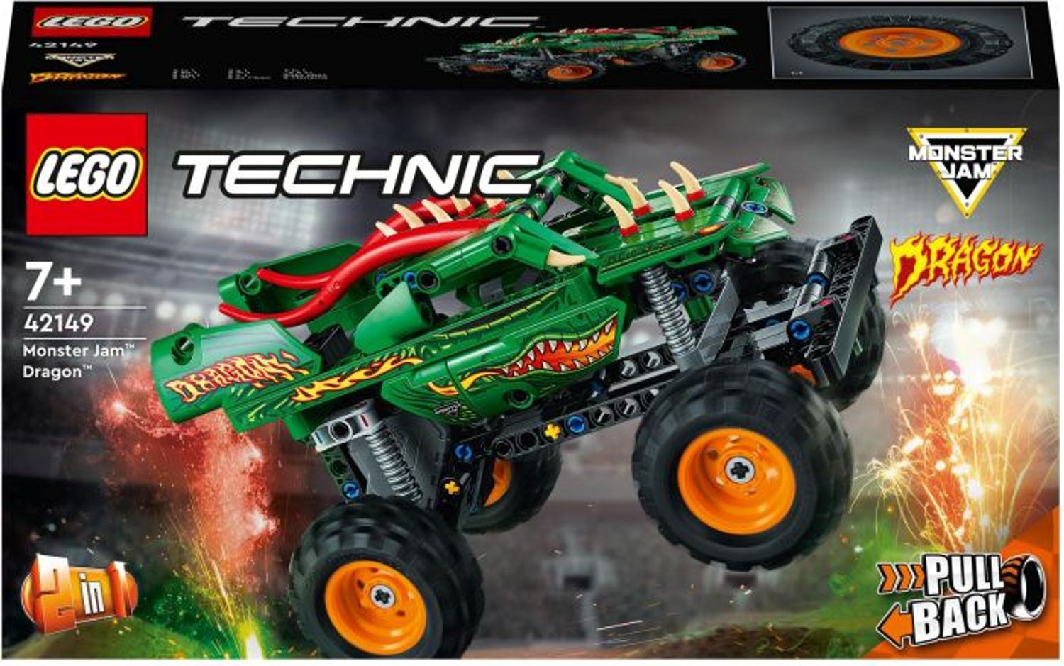 LEGO&reg; Technic Monster Jam&trade; Dragon&trade; - Bild 1