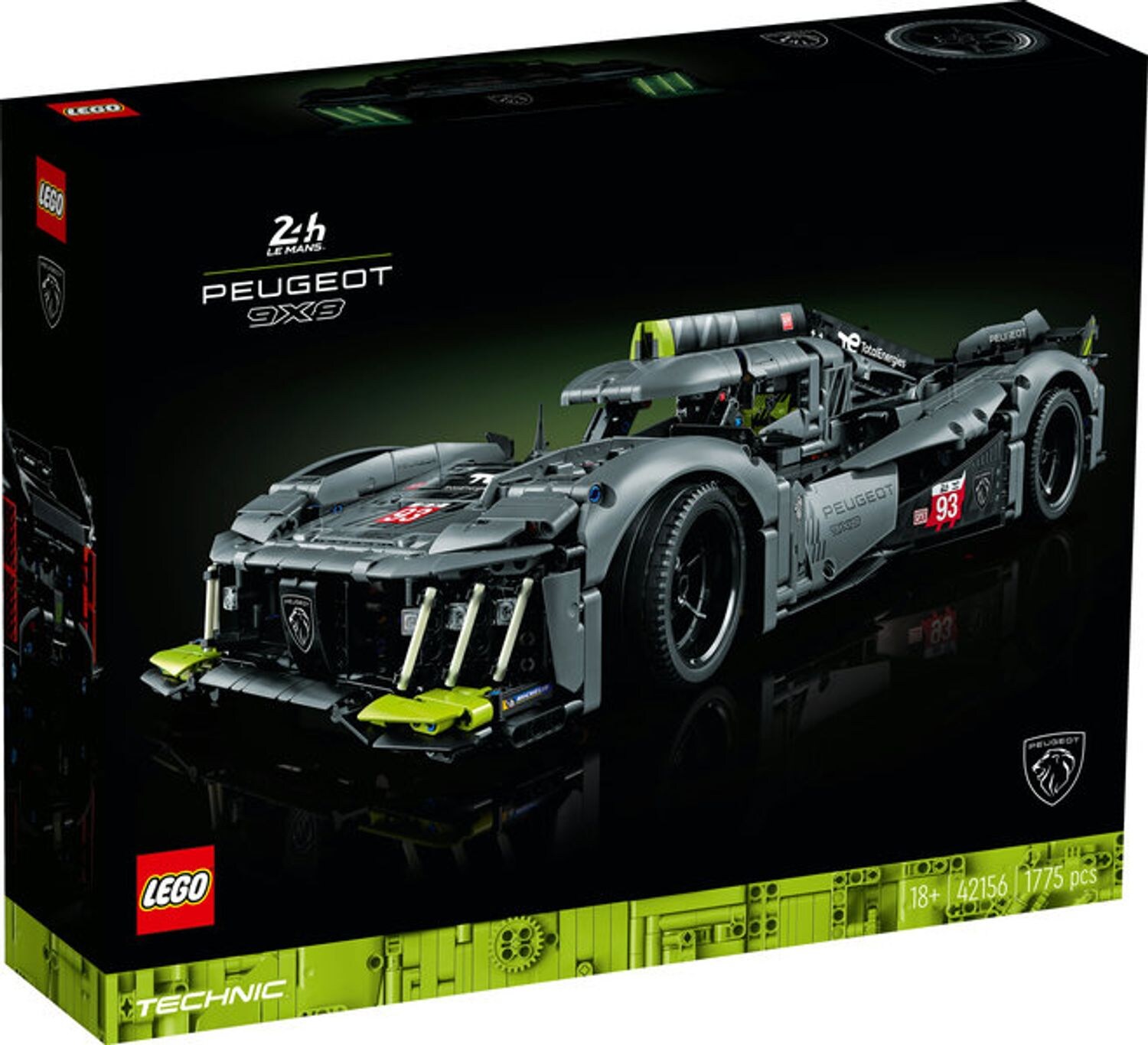 LEGO® Technic PEUGEOT 9X8 24H Le Mans Hybrid Hypercar | 05702017424767
