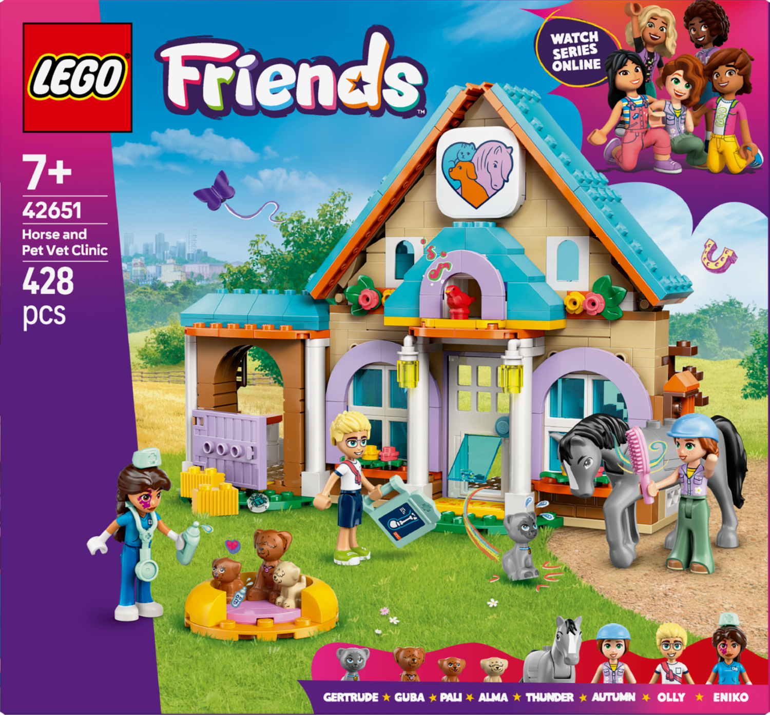 LEGO&reg; Friends Tierarztpraxis f&uuml;r Pferde und Haustiere - Bild 1