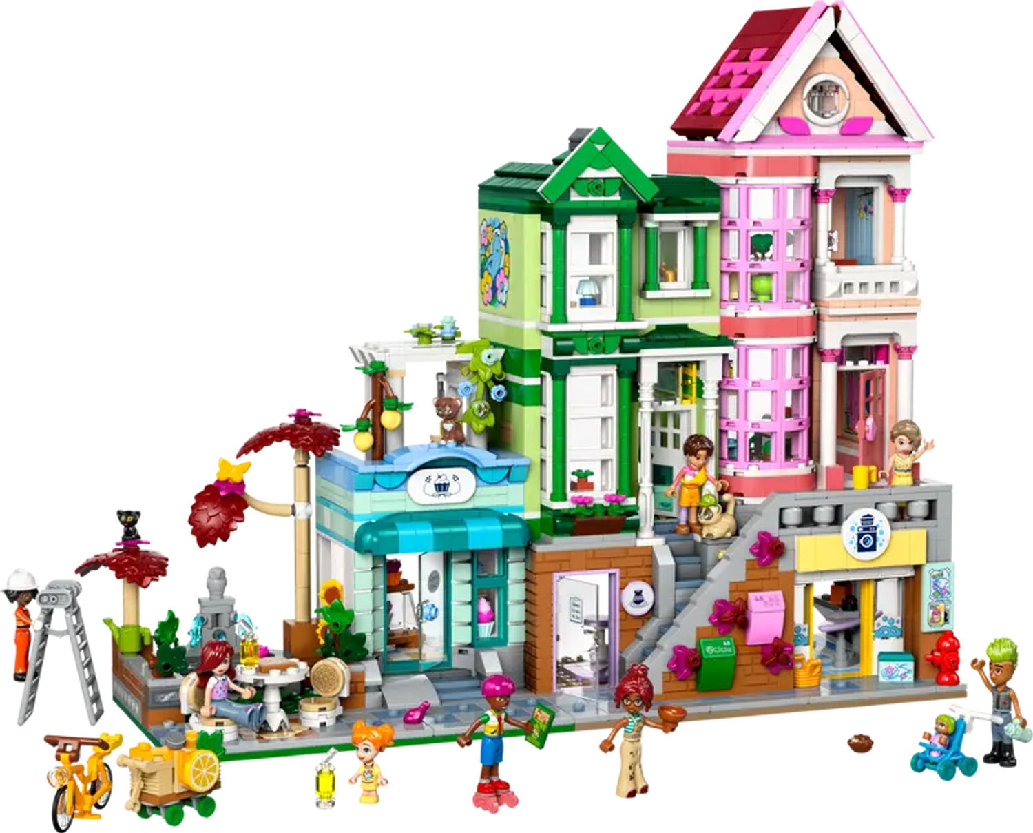 LEGO&reg; Heartlake City Wohn- und Einkaufsstra&szlig;e - Bild 1
