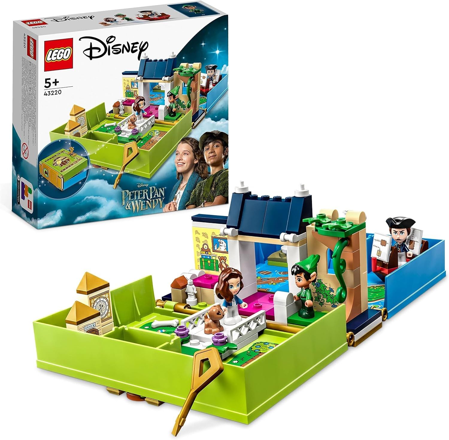 LEGO&reg; Disney&trade; Peter Pan & Wendy &ndash; M&auml;rchenbuch-Abenteuer - Bild 1