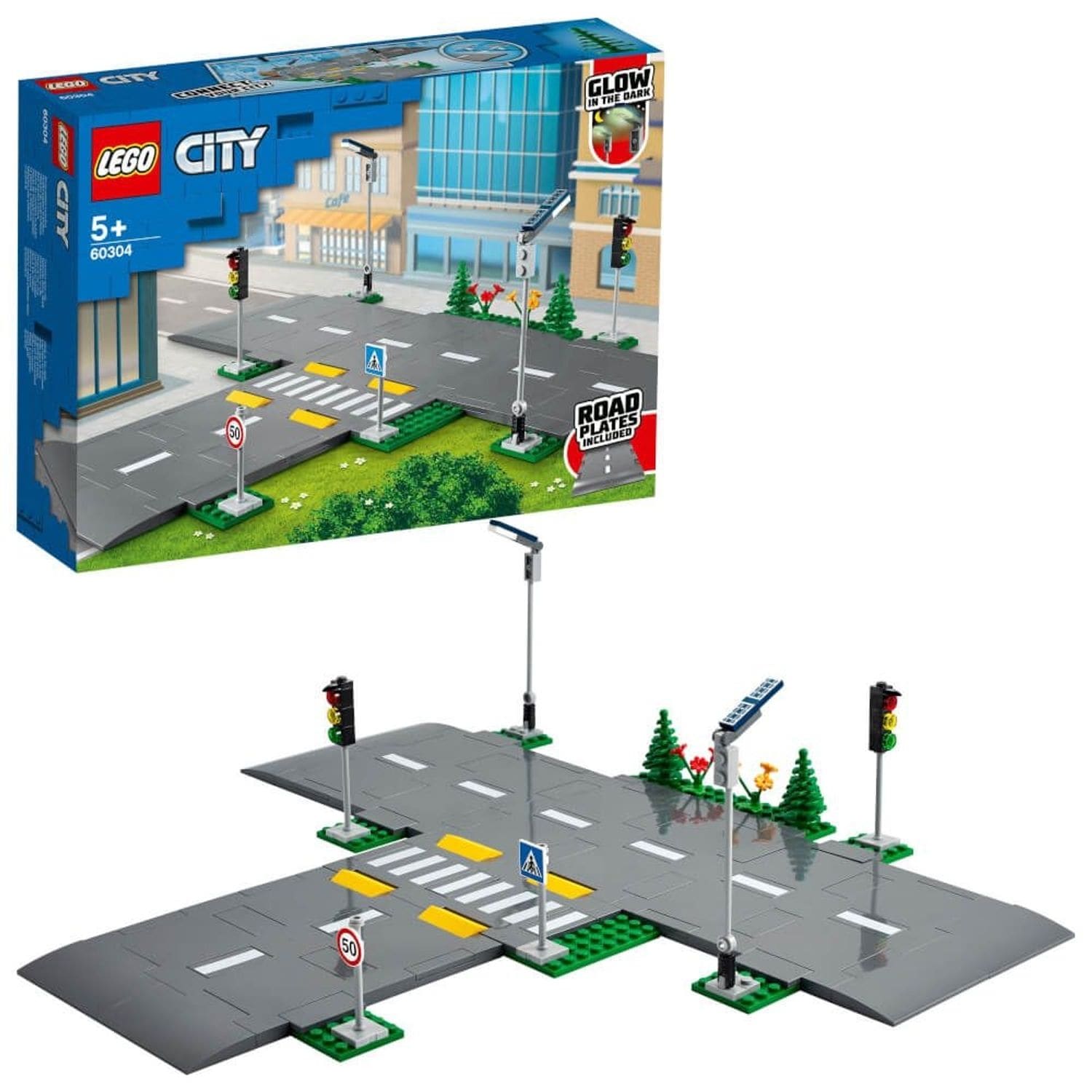 LEGO&reg; Stra&szlig;enkreuzung mit Ampeln - Bild 1