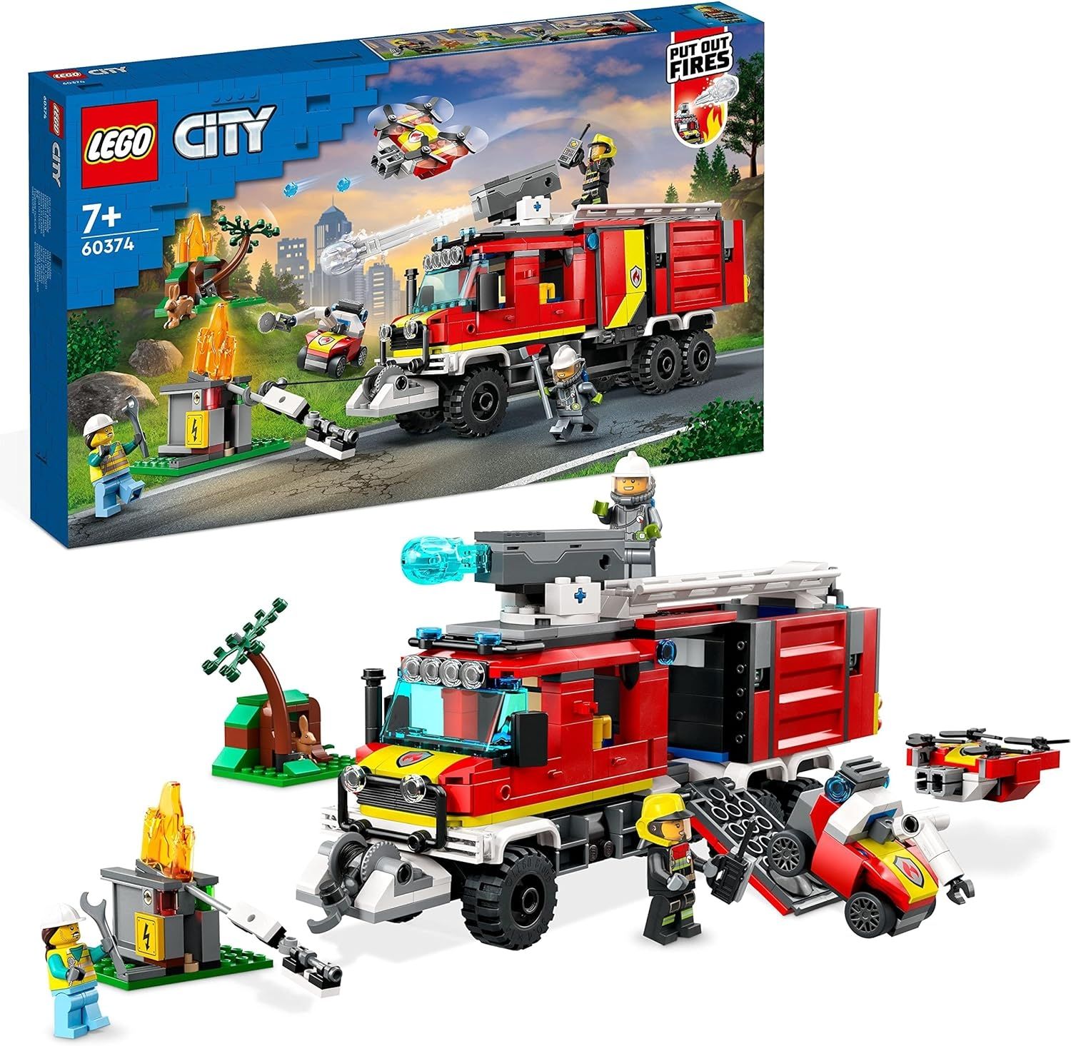 LEGO&reg; City Einsatzleitwagen der Feuerwehr - Bild 1