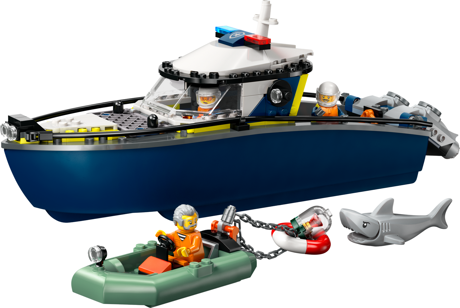 LEGO&reg; Verfolgungsjagd im Polizeiboot - Bild 1