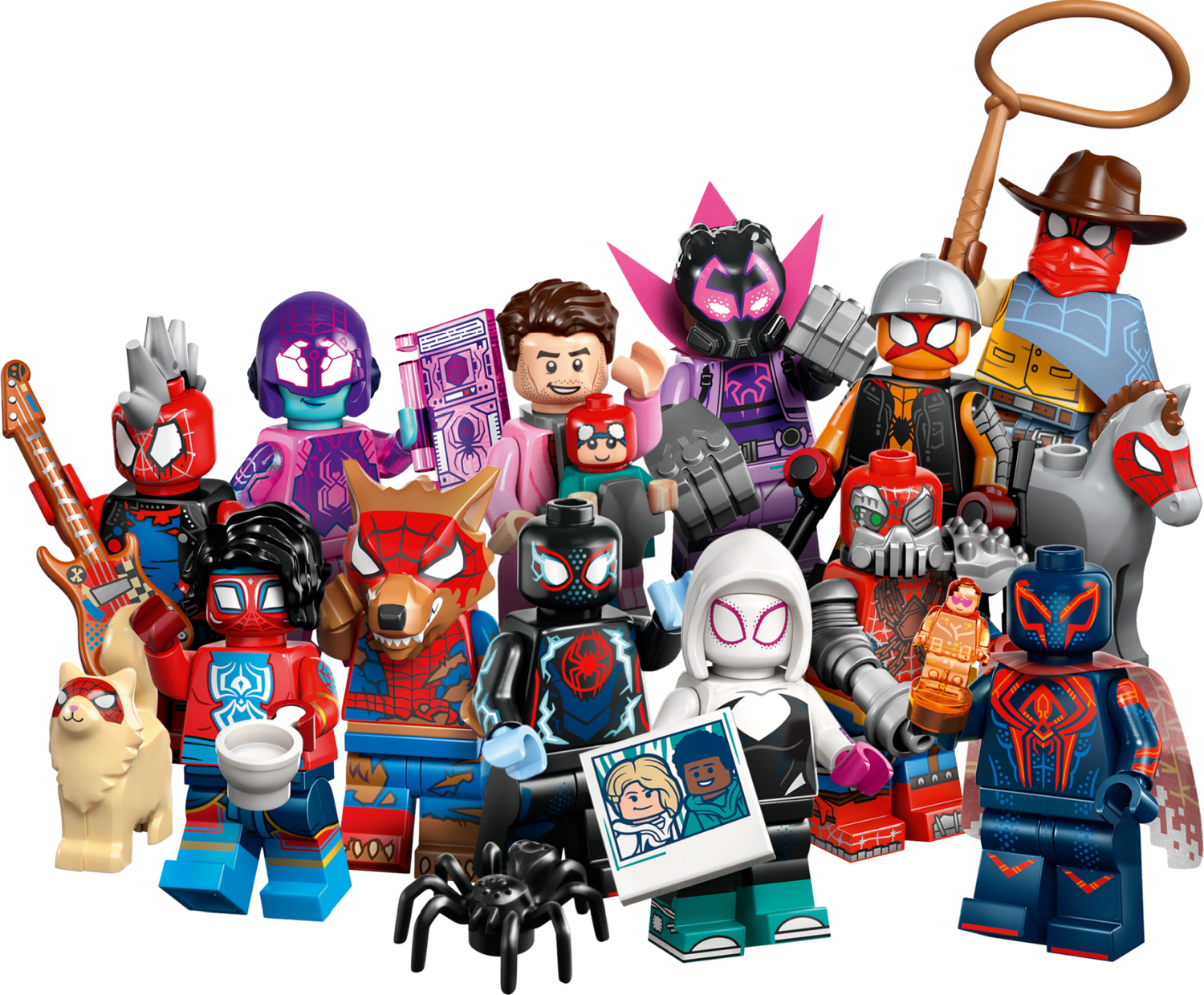 LEGO&reg; Minifiguren Spider-Man: Across the Spider-Verse Minifigures 1 St. - Bild 1