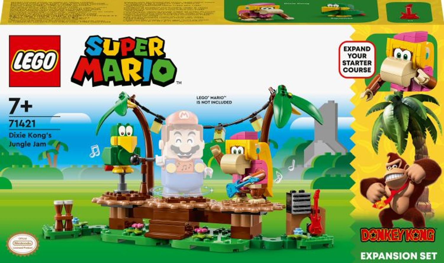 LEGO&reg; Super Mario&trade; Dixie Kongs Dschungel-Jam &ndash; Erweiterungsset - Bild 1