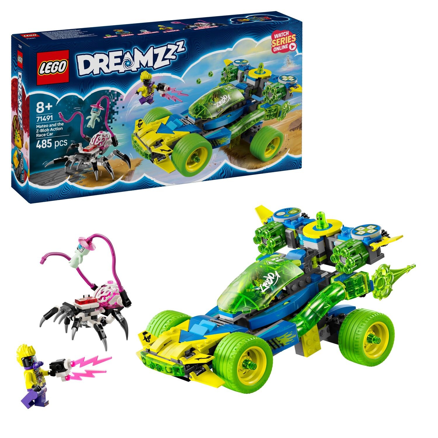 LEGO® DREAMZzz™ Mateo mit dem Z-Blob Action-Rennwagen | 05702017812168