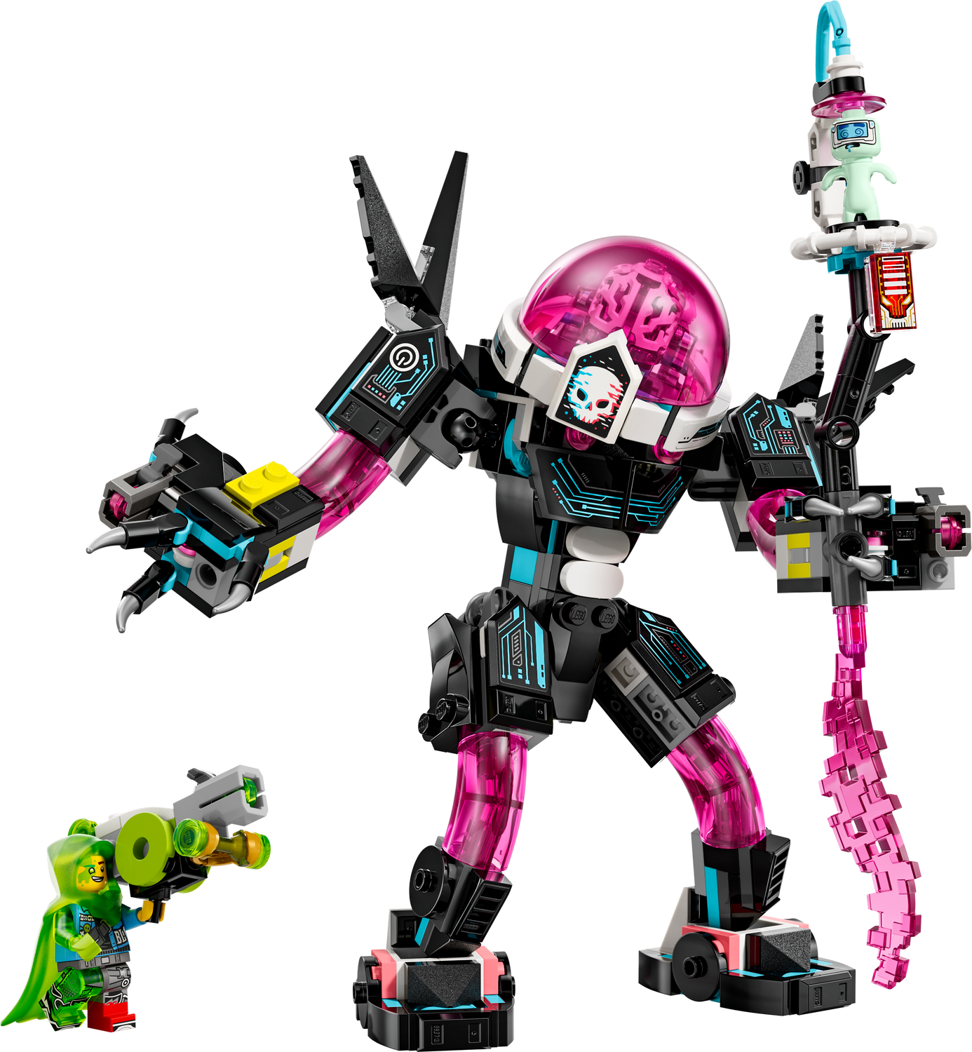 LEGO&reg; Mateo vs. Cyberhirn-Mech 