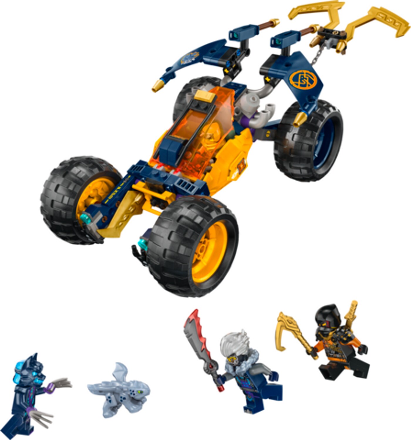 LEGO&reg; NINJAGO&reg; Arins Ninja-Gel&auml;ndebuggy - Bild 1