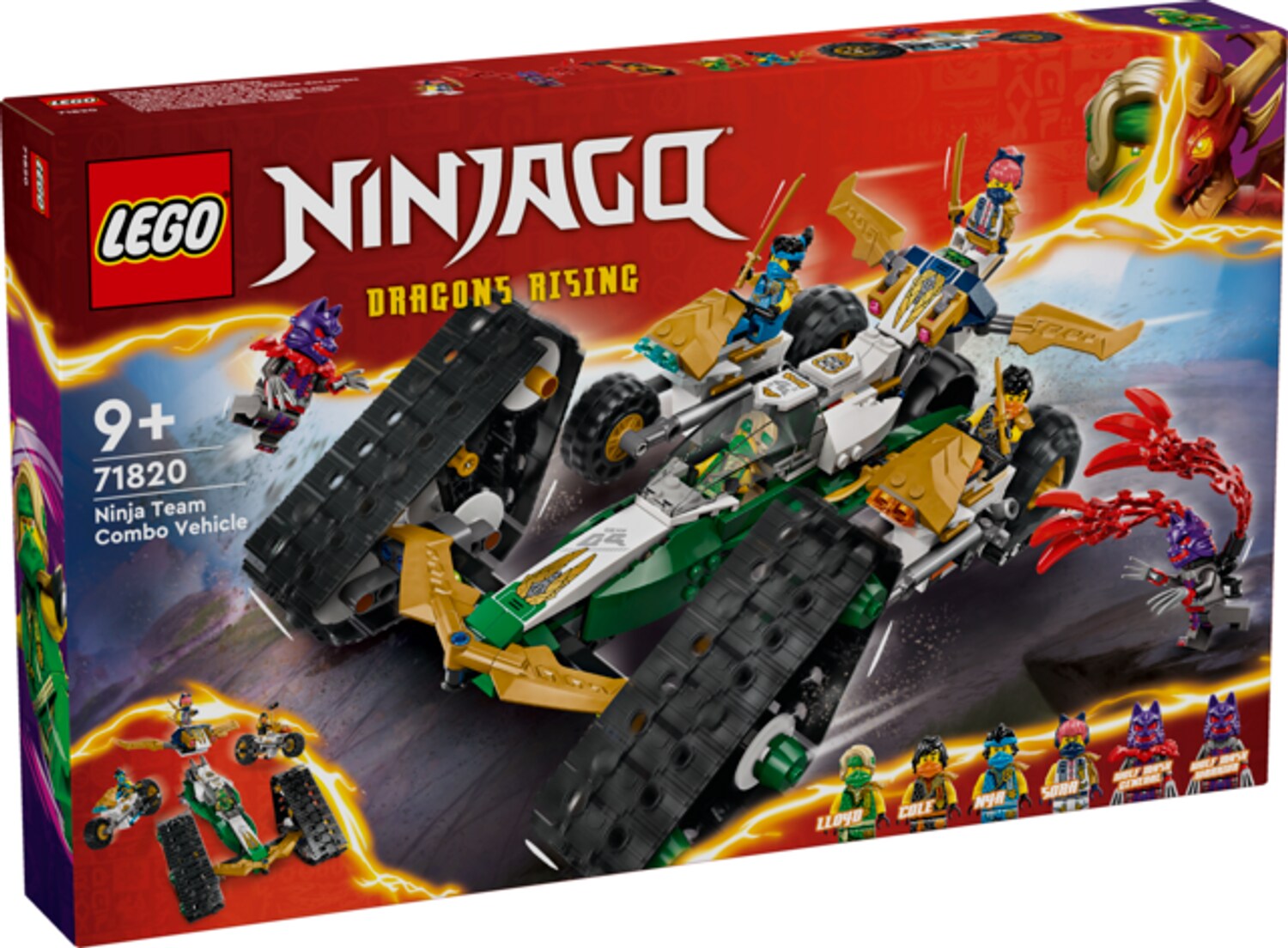LEGO&reg; NINJAGO&reg; Kombi-Raupe des Ninja-Teams - Bild 1