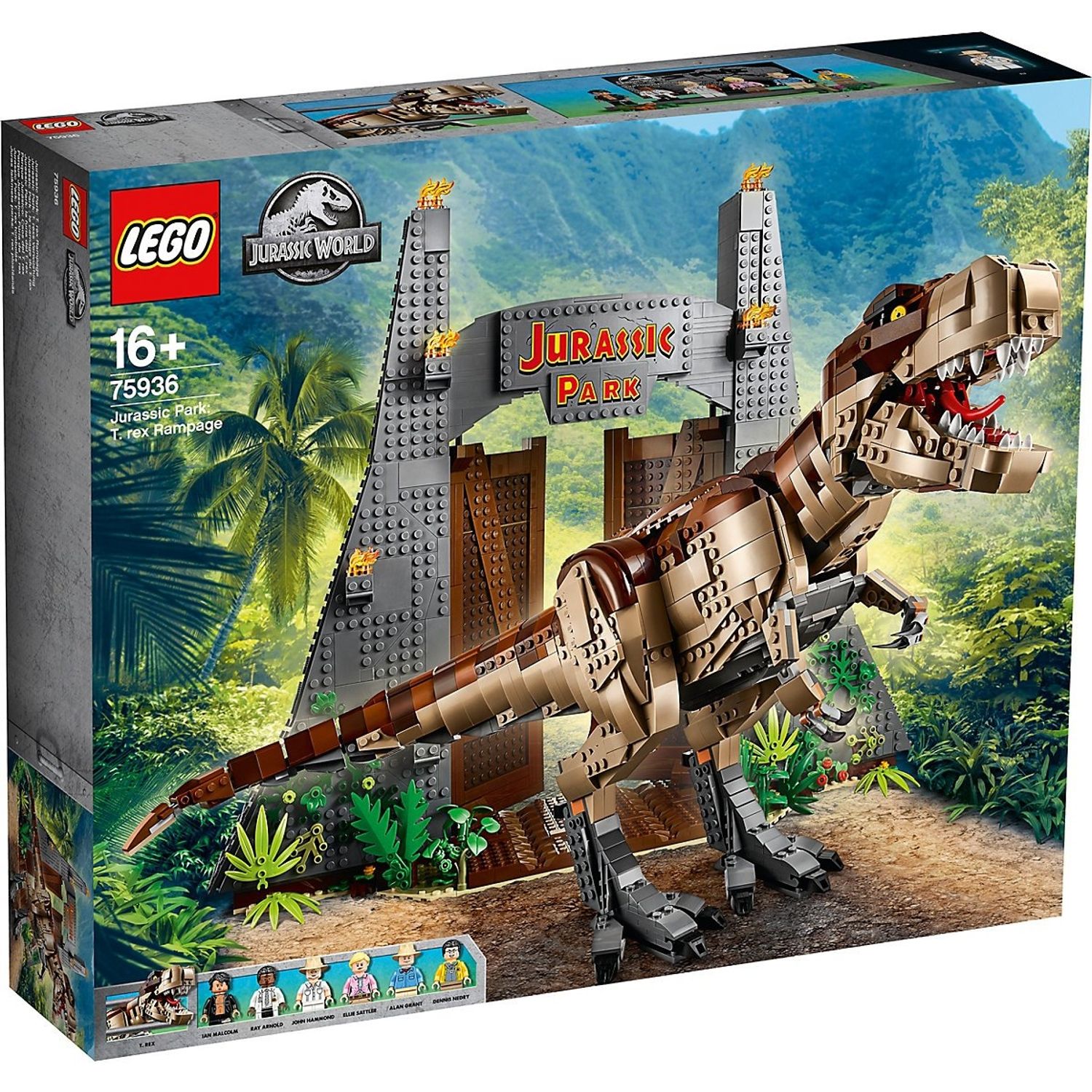 LEGO&reg; Jurassic World Jurassic Park: T. Rex Verw&uuml;stung - Bild 1