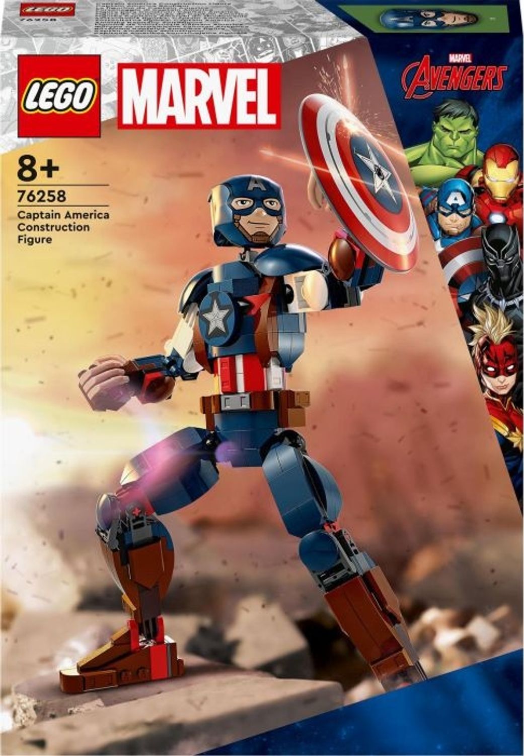 LEGO&reg; Super Heroes Captain America Baufigur - Bild 1