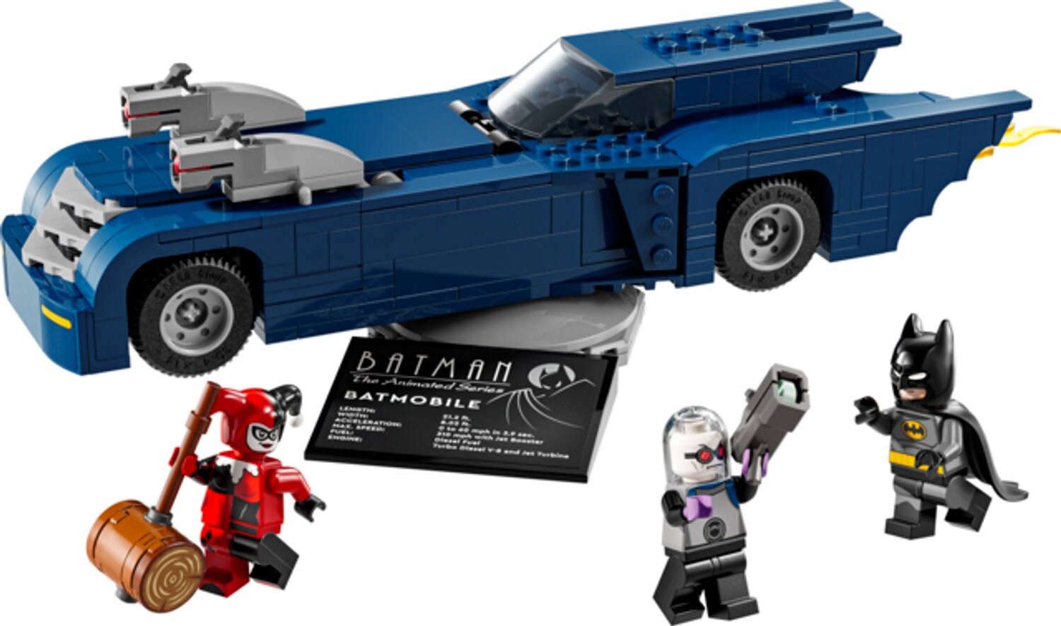 LEGO® DC Batman im Batmobil vs. Harley Quinn und Mr. Freeze | 05702017590257