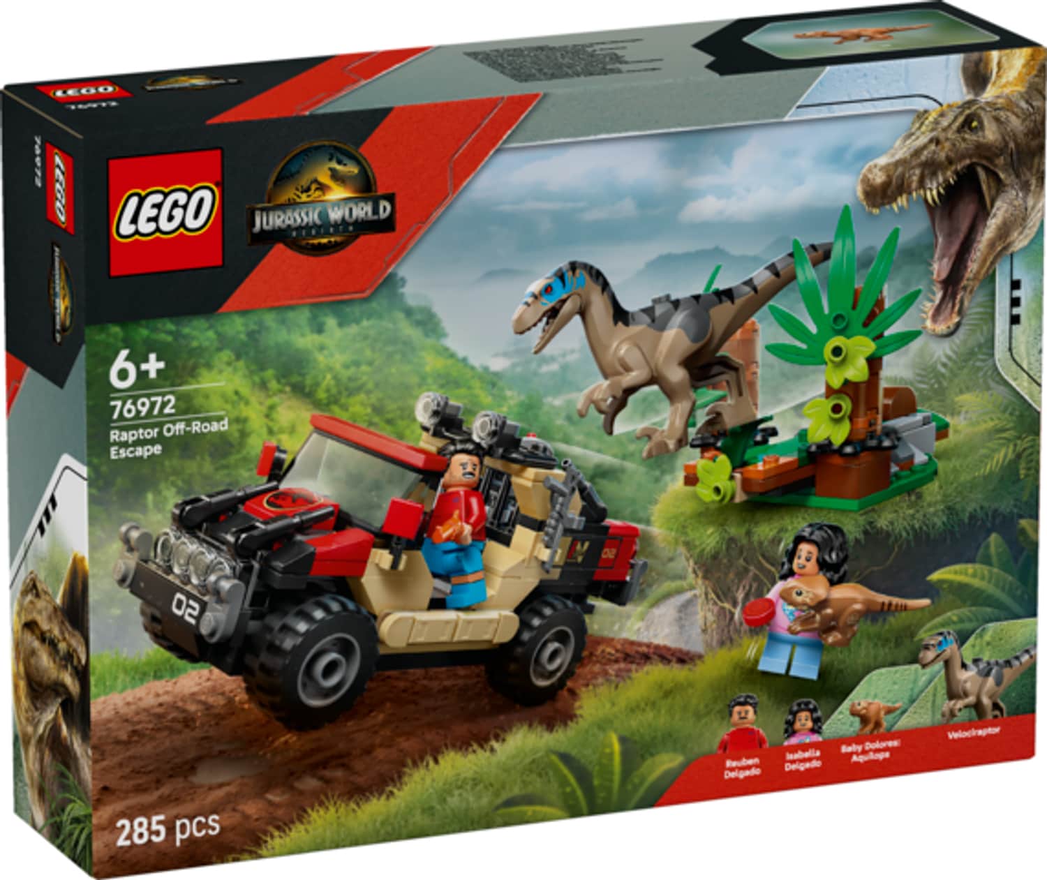 LEGO&reg; Raptor: Verfolgungsjagd mit dem Gel&auml;ndewagen 