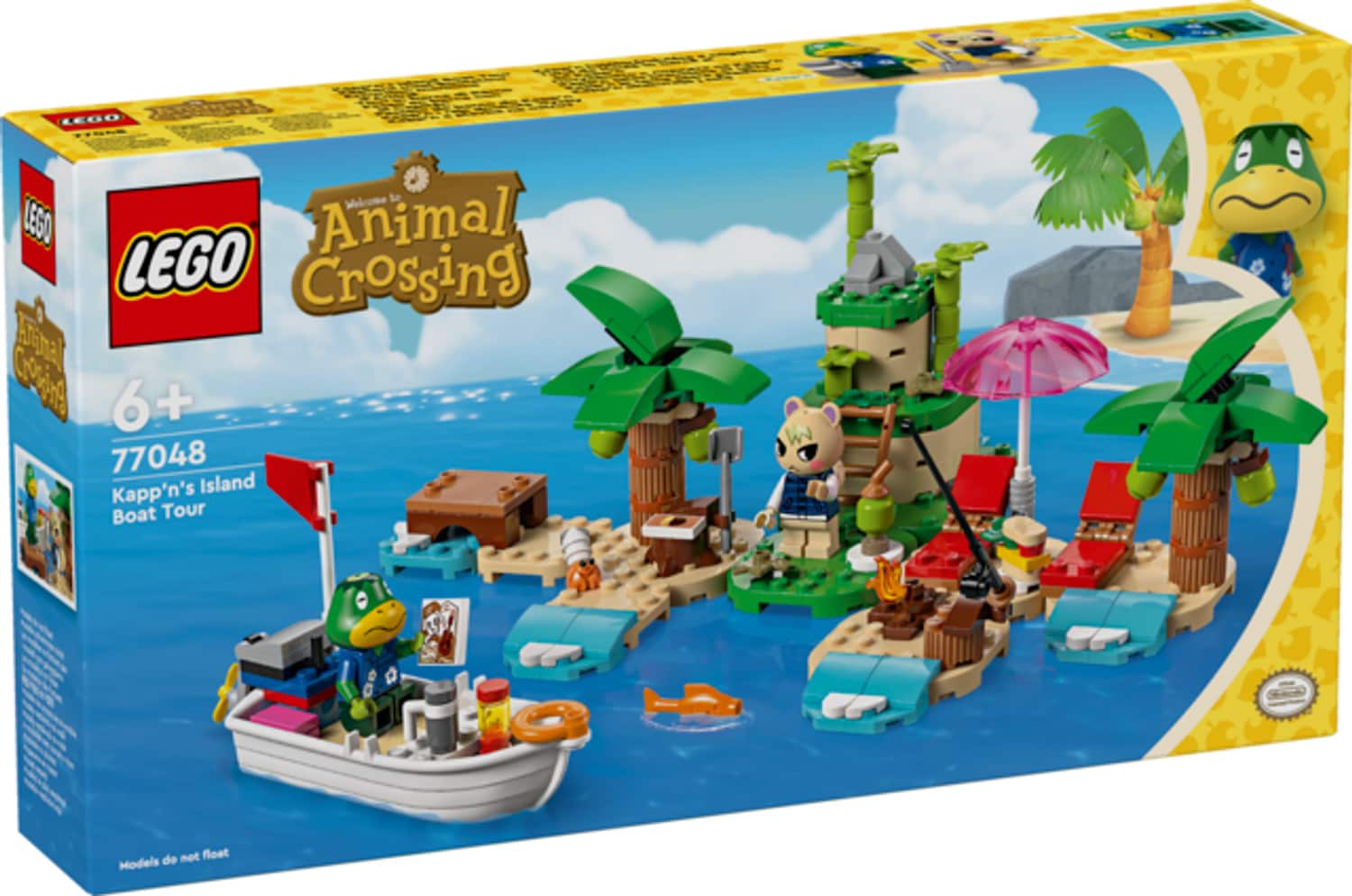 LEGO&reg; Animal Crossing&trade; K&auml;ptens Insel-Bootstour - Bild 1