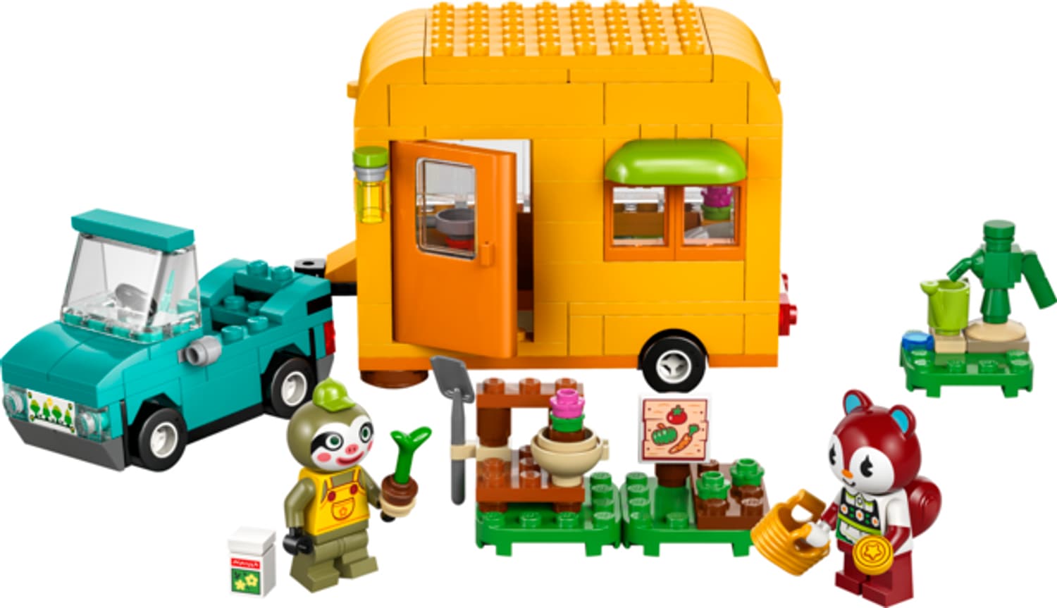LEGO&reg; Gerds Wohnwagen & G&auml;rtnerei - Bild 1