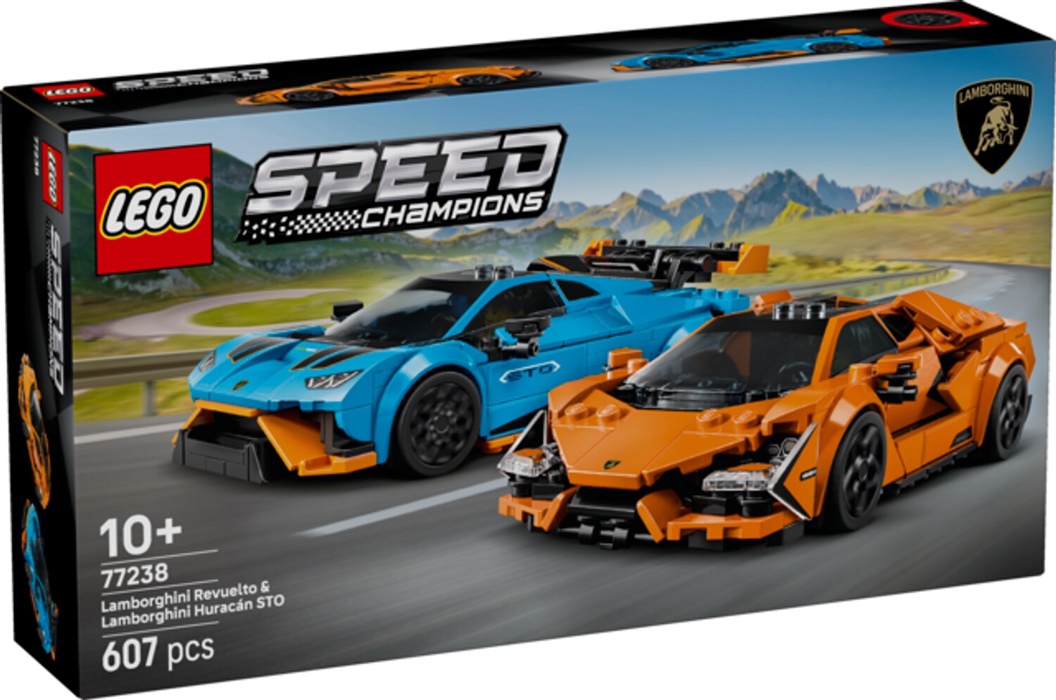 LEGO&reg; Lamborghini Revuelto und Hurac&aacute;n STO 