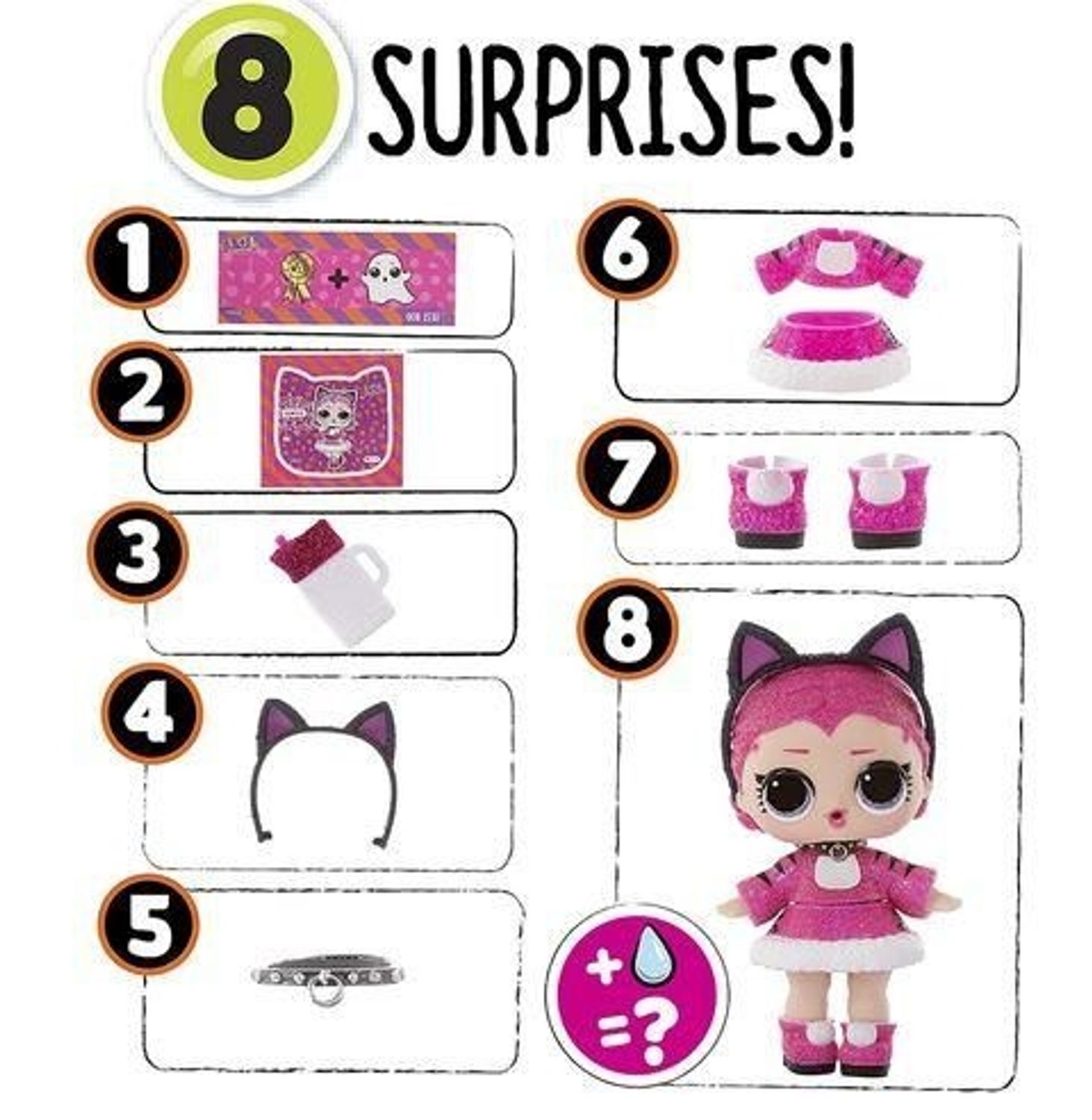 L.O.L. SURPRISE! Spooky Supreme Style 2 in Sidekick 1 St&uuml;ck - Bild 1