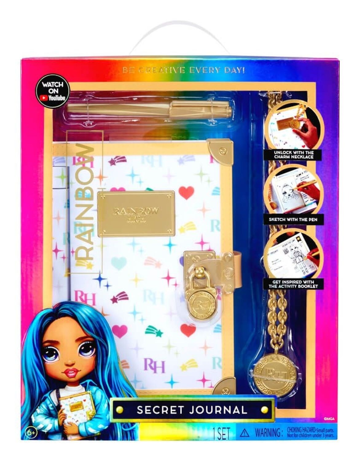L.O.L. SURPRISE! Rainbow High Secret Journal