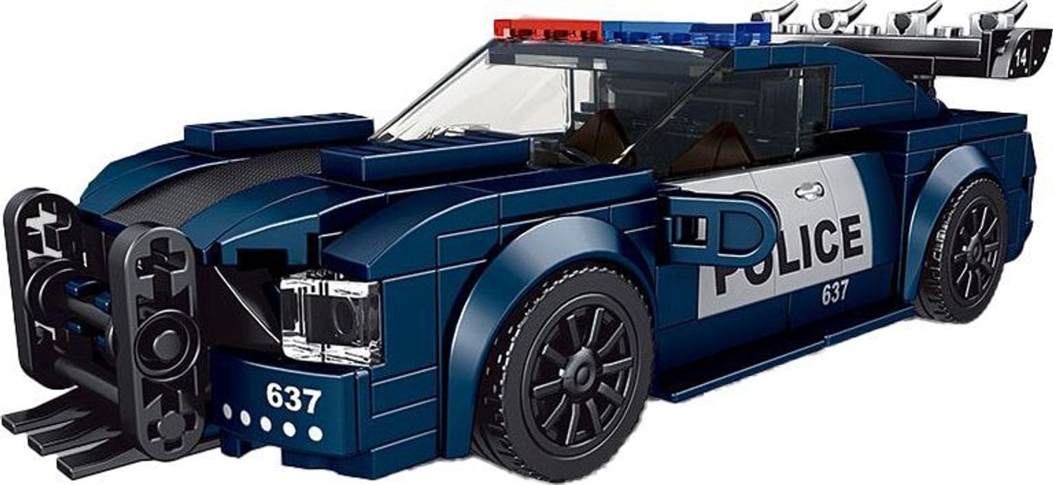 Mould King Polizeiwagen Barricade - Bild 1
