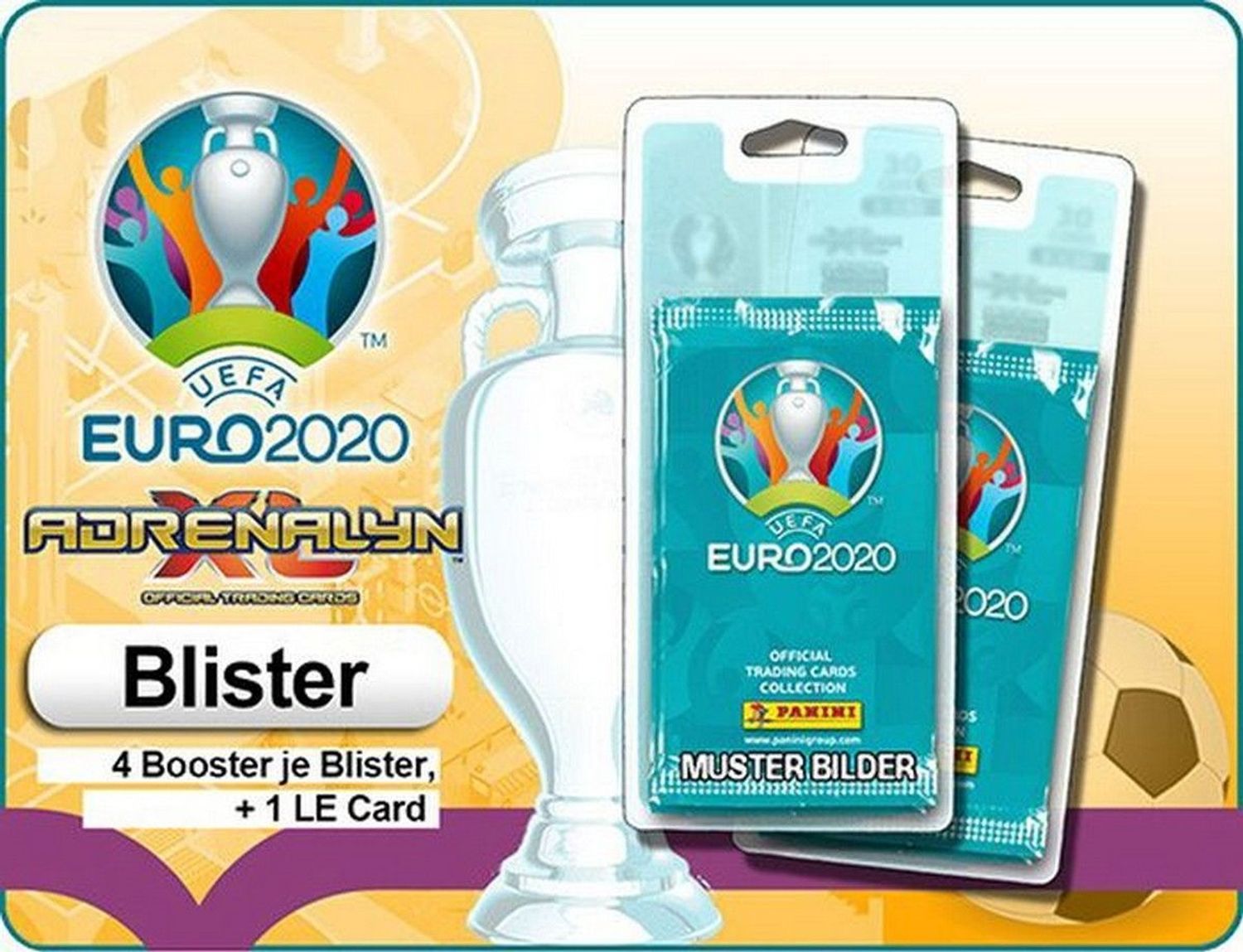 Panini Panini UEFA EURO 2020 Adrenalyn XL Blister - Bild 1