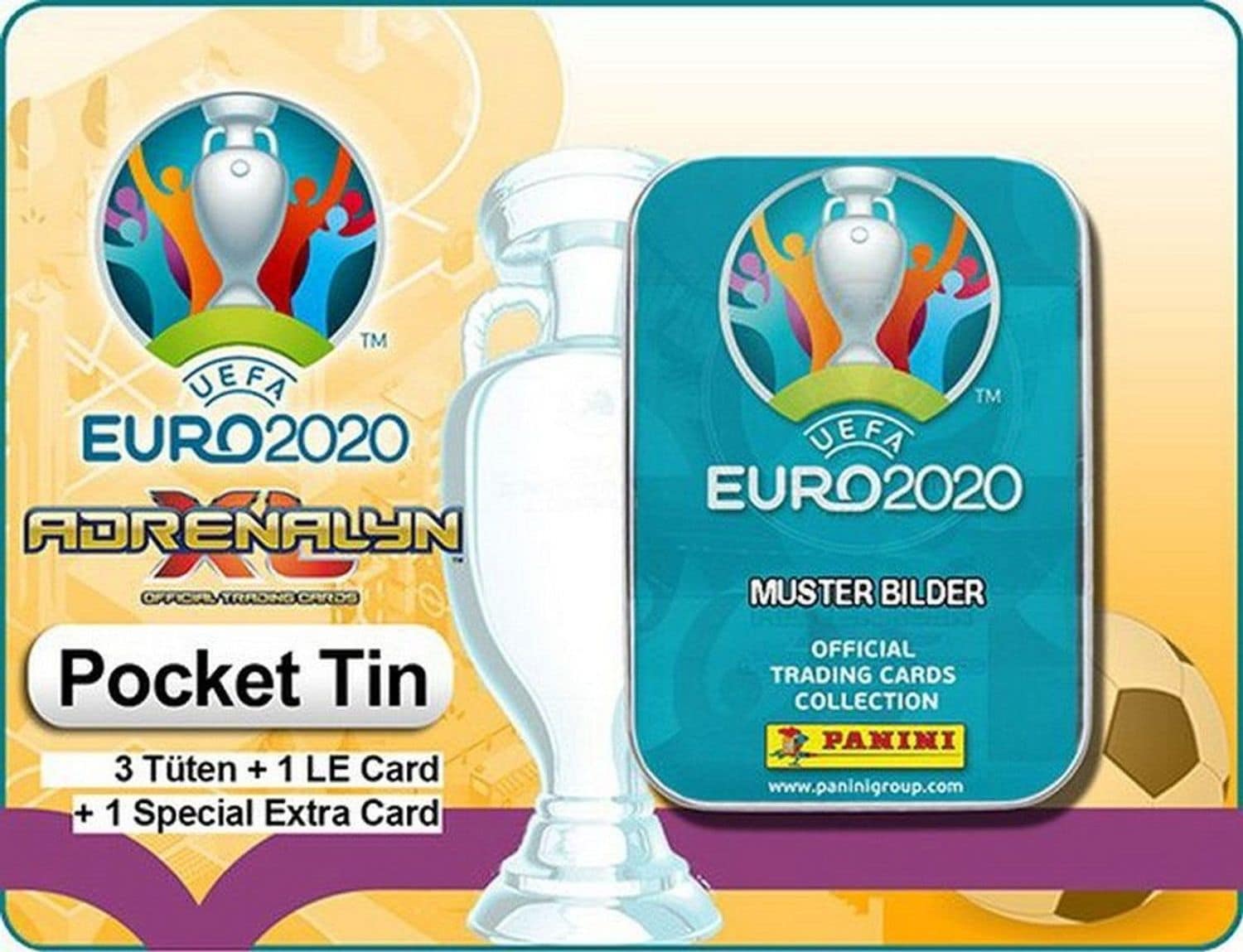 Panini UEFA EURO 2020 Pocket Tin - Bild 1