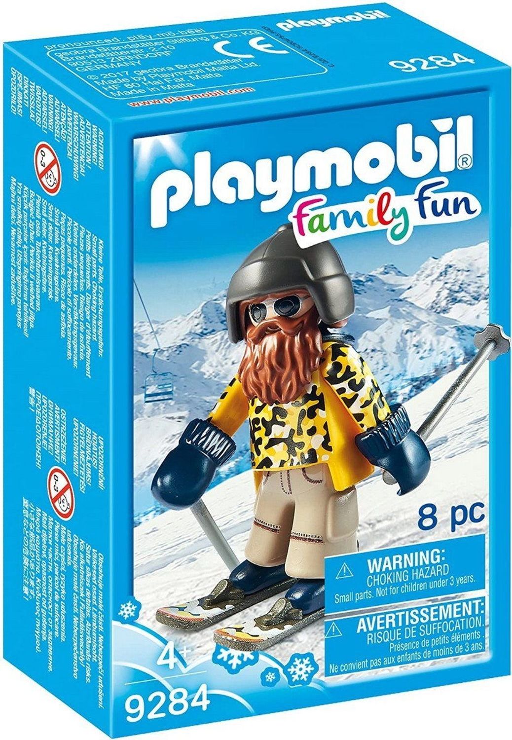 Playmobil Skifahrer mit Snowblades - Bild 1