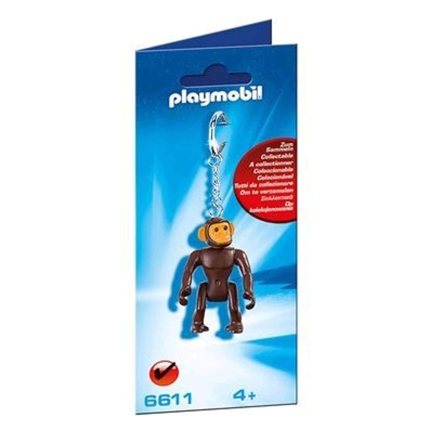 Playmobil Schl&uuml;sselanh&auml;nger Schimpanse - Bild 1