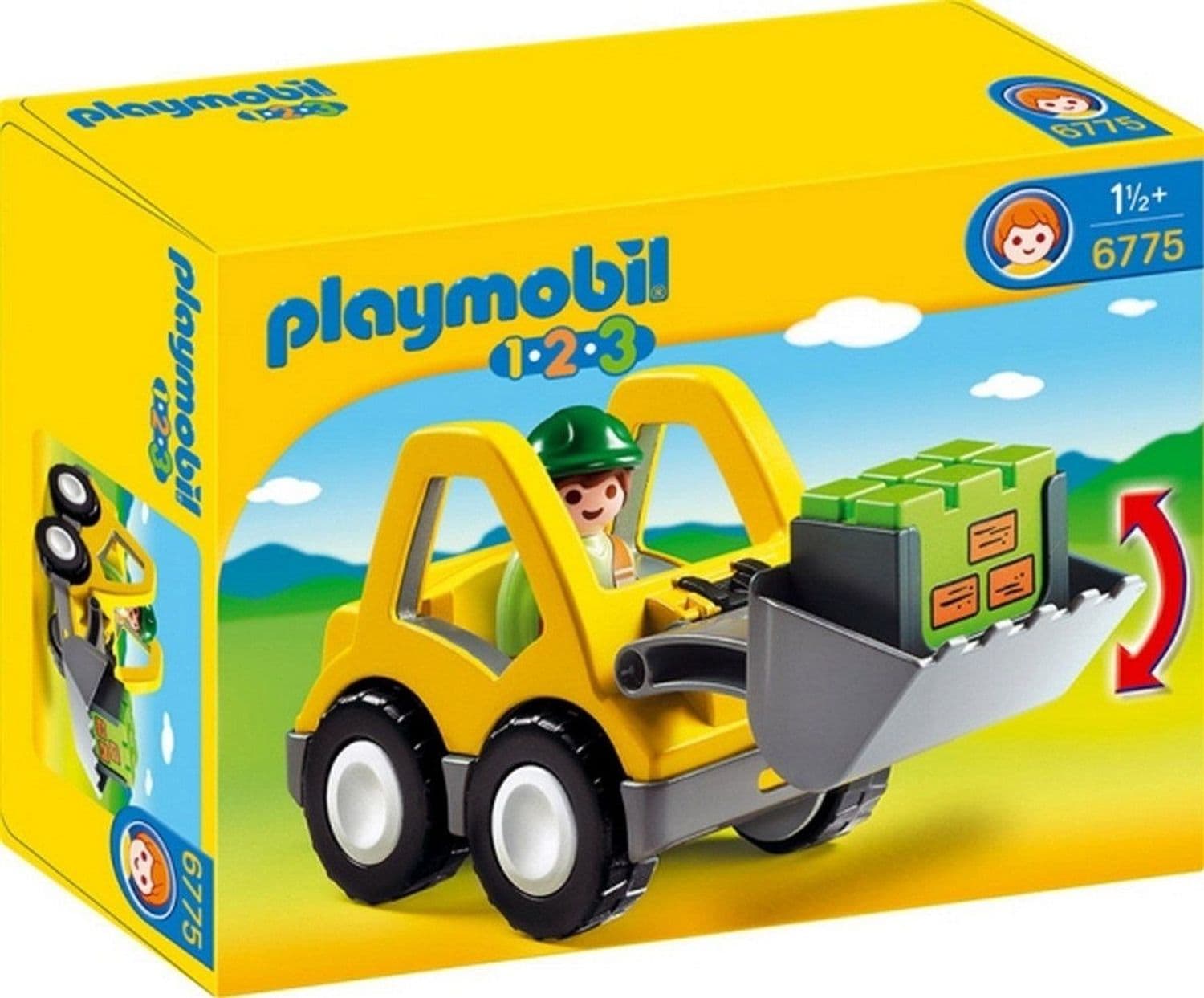 Playmobil Radlader mit beweglicher Schaufel - Bild 1