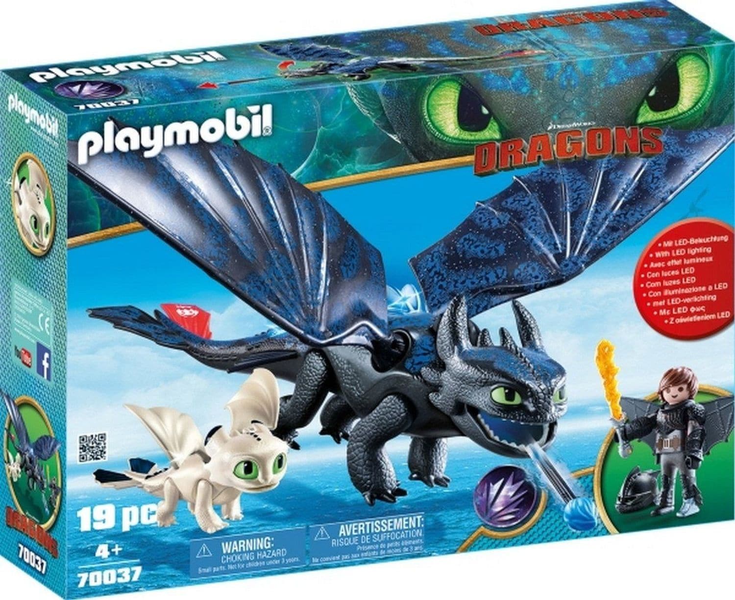 Playmobil Ohnezahn und Hicks mit Babydrachen - Bild 1