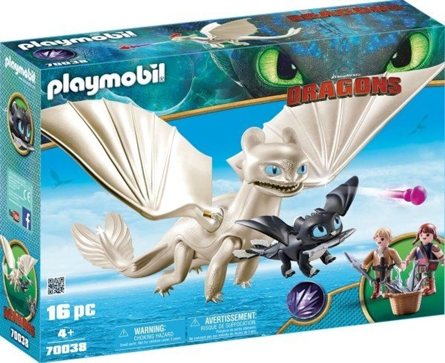 Playmobil Tagschatten und Babydrachen mit Kindern - Bild 1