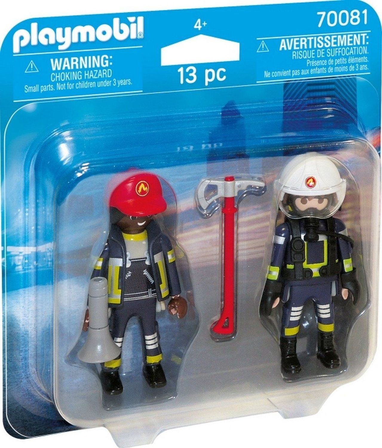 Playmobil DuoPack Feuerwehrmann und -frau - Bild 1