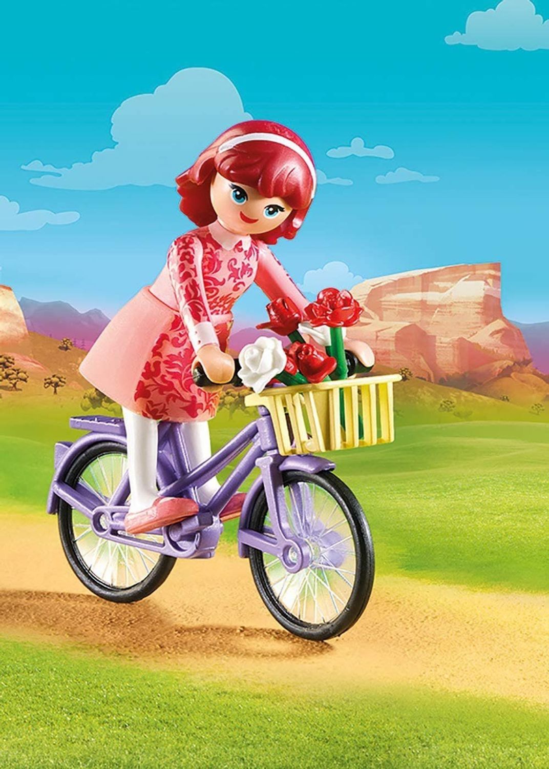 PLAYMOBIL 70124 Spirit Riding Free – Maricela Mit Fahrrad, Spielzeug Für Kinder Ab 4 Jahren