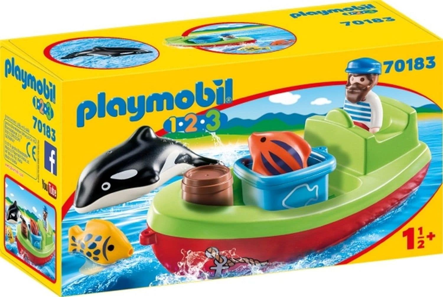 Playmobil Playmobil 70183 Seemann mit Fischerboot - Bild 1